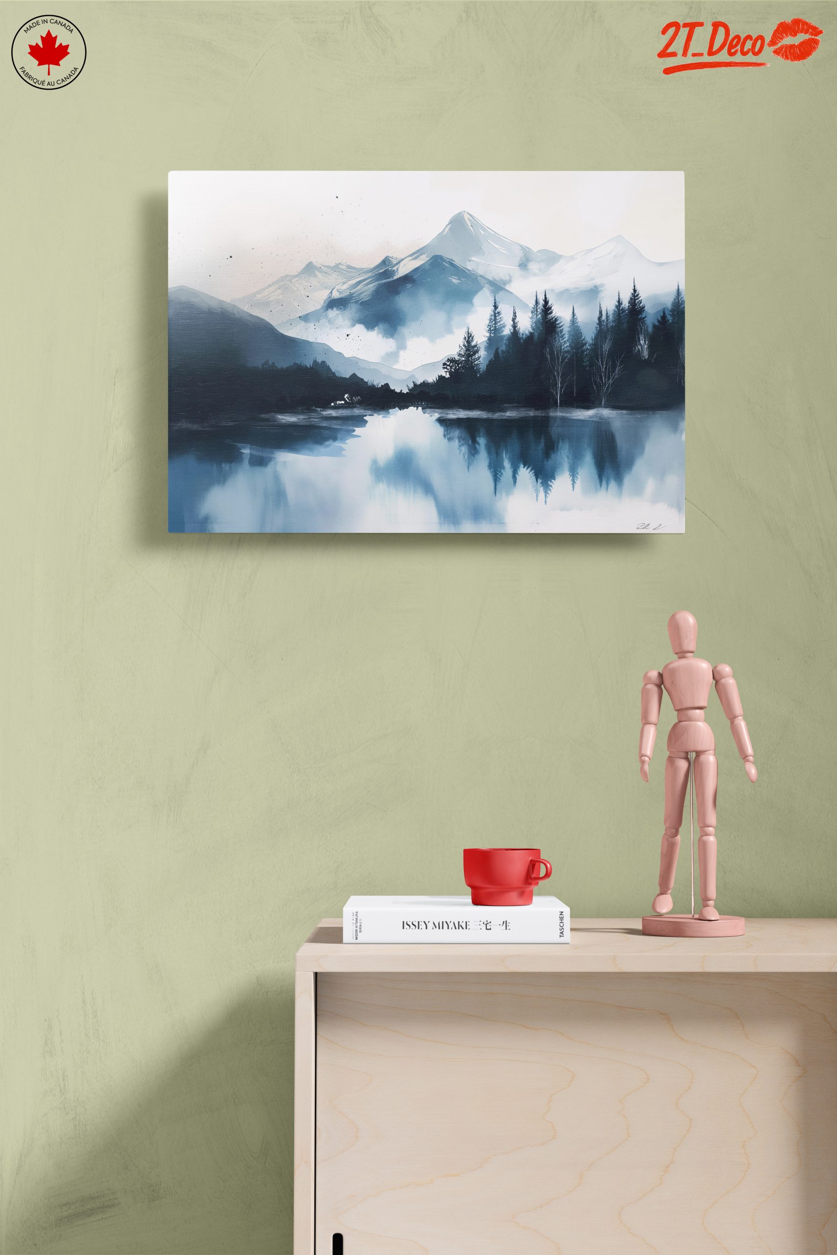 Serene Adventure Landscape with Mountains - Image 14