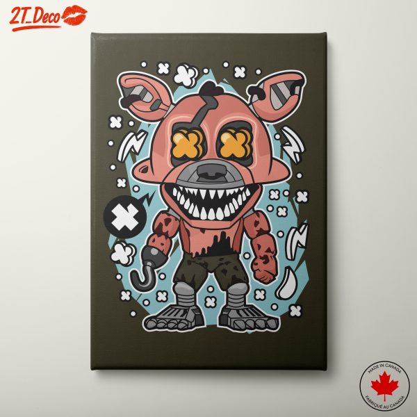 Playful Cartoon Character Art Featuring a Vibrant Design