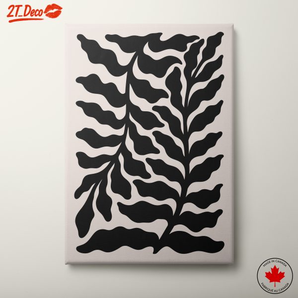 Bold Abstract Organic Shapes Art