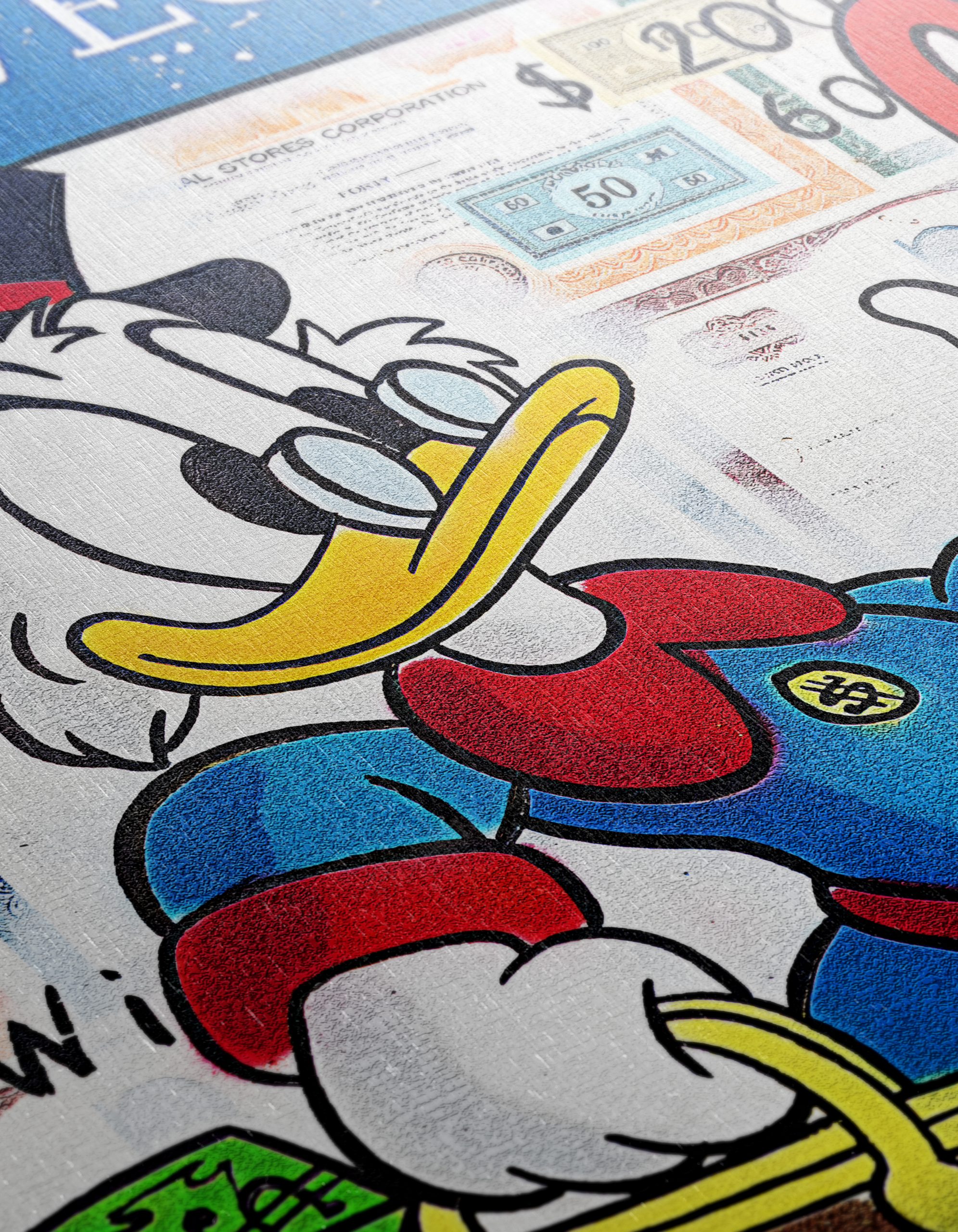 Cartoon Character Artwork Featuring Duck in Las Vegas - Image 12