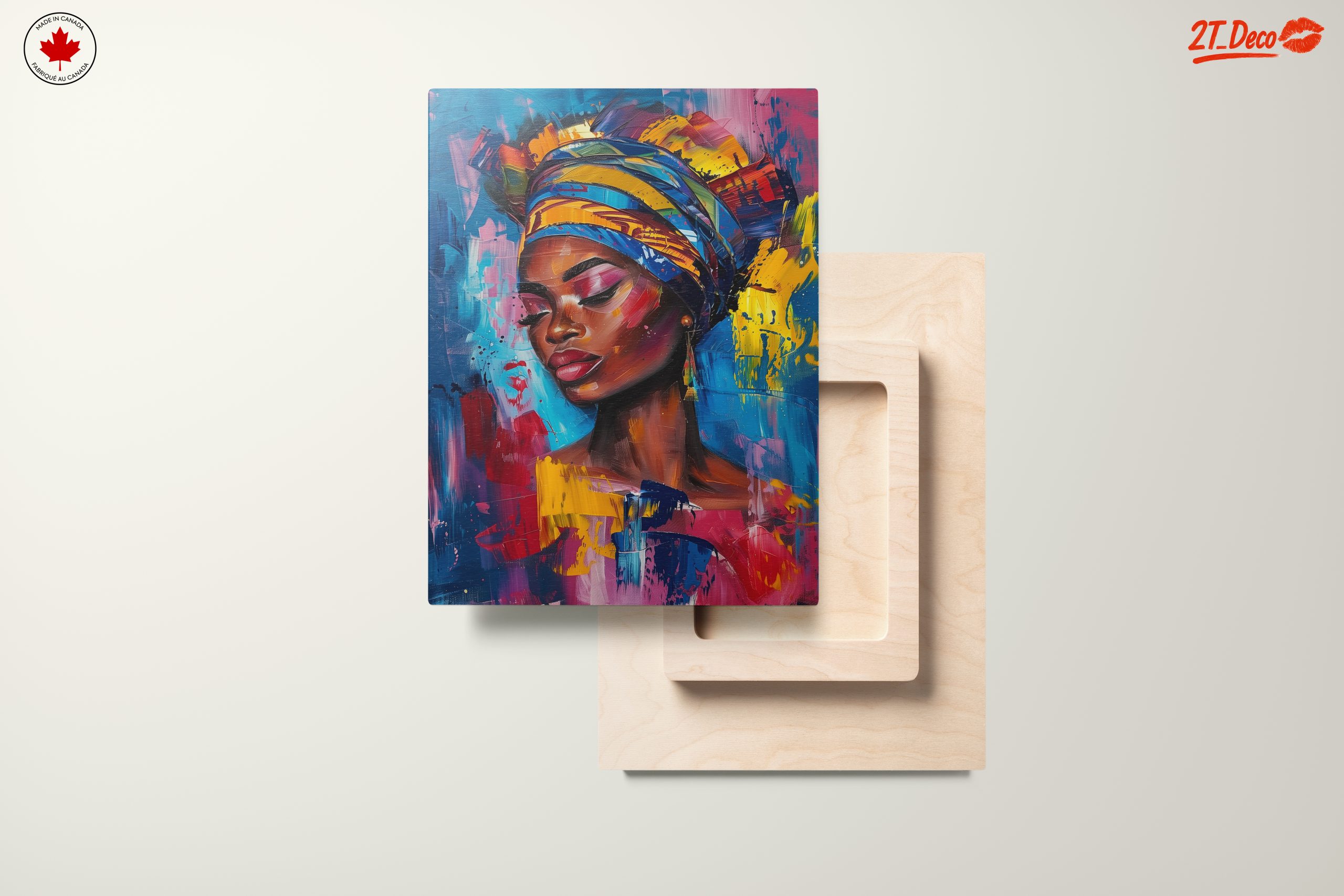 Vibrant Afrocentric Woman Portrait - Image 11