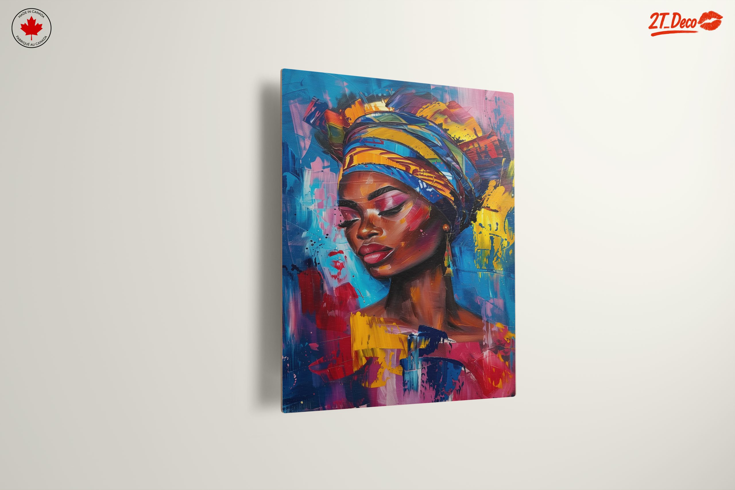 Vibrant Afrocentric Woman Portrait - Image 13