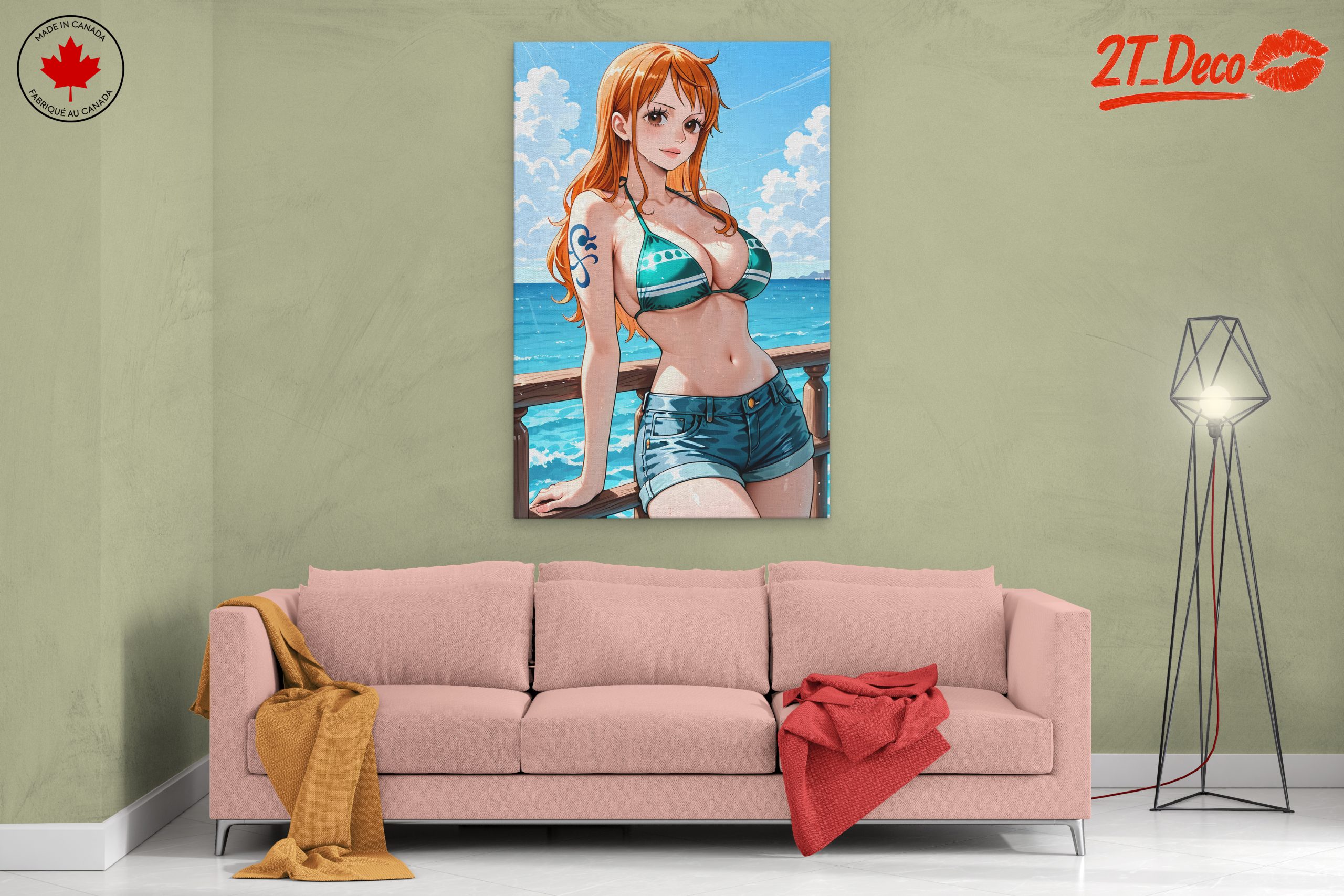 Nami from One Piece Enjoying a Summer Day - Image 2