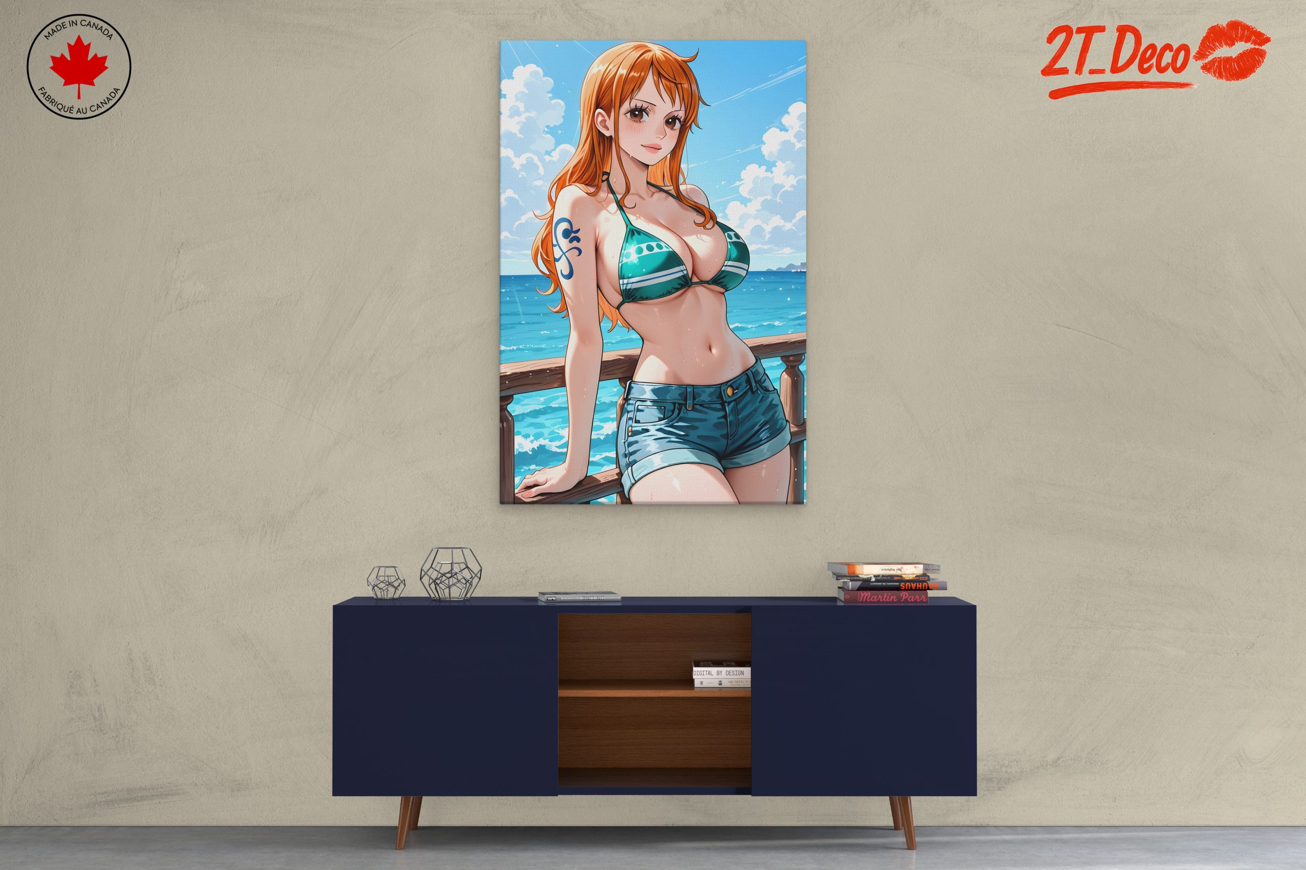 Nami from One Piece Enjoying a Summer Day - Image 3