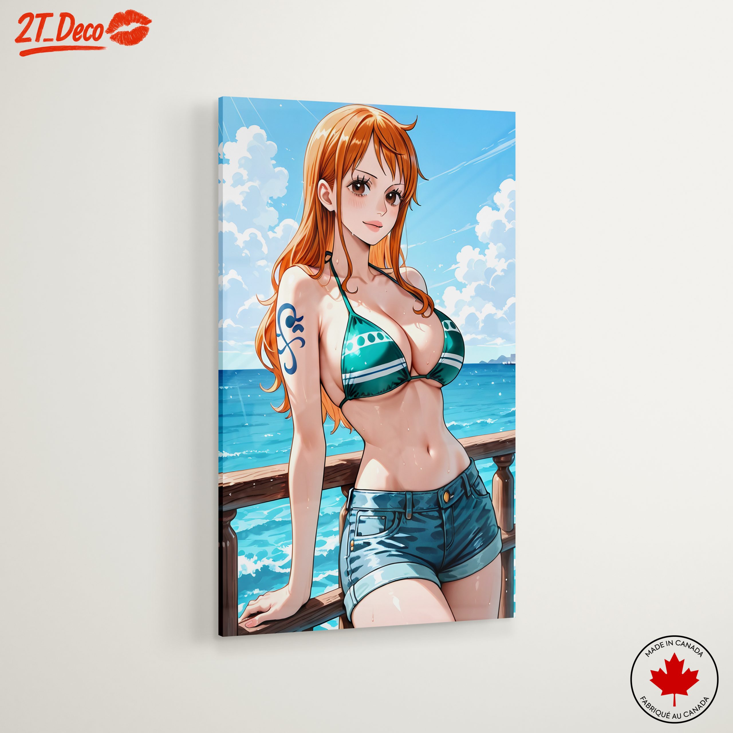 Nami from One Piece Enjoying a Summer Day - Image 6