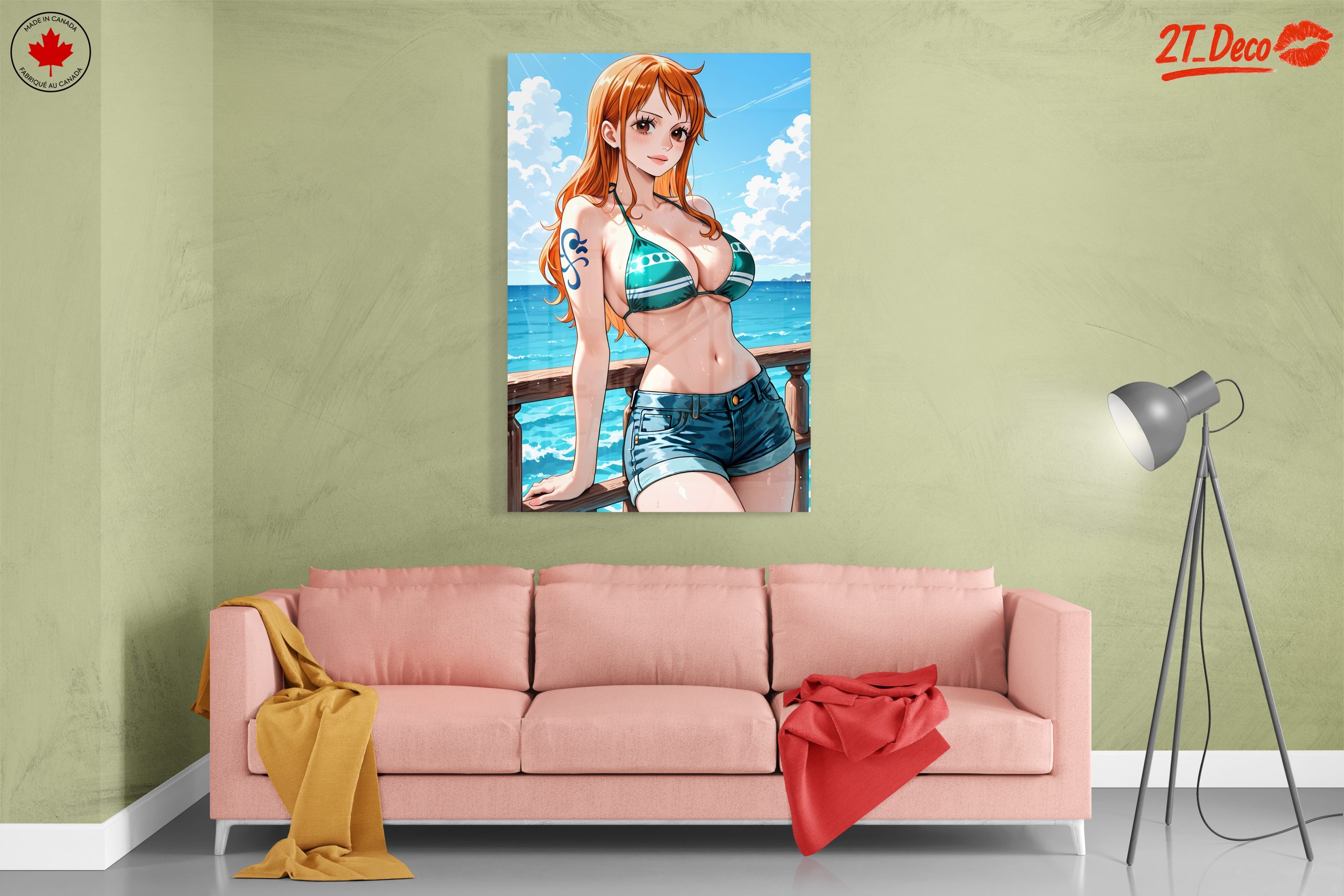 Nami from One Piece Enjoying a Summer Day - Image 7