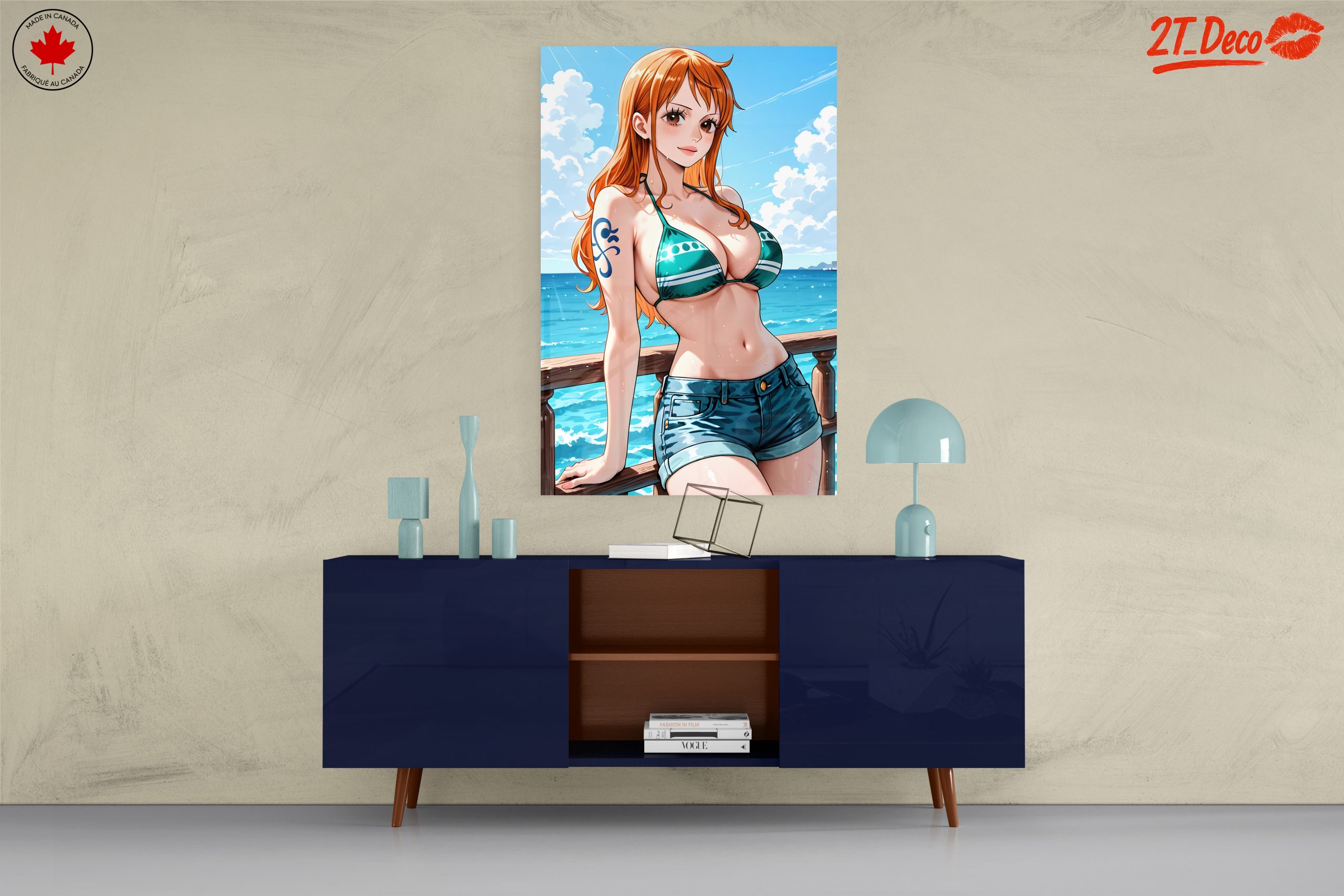 Nami from One Piece Enjoying a Summer Day - Image 8