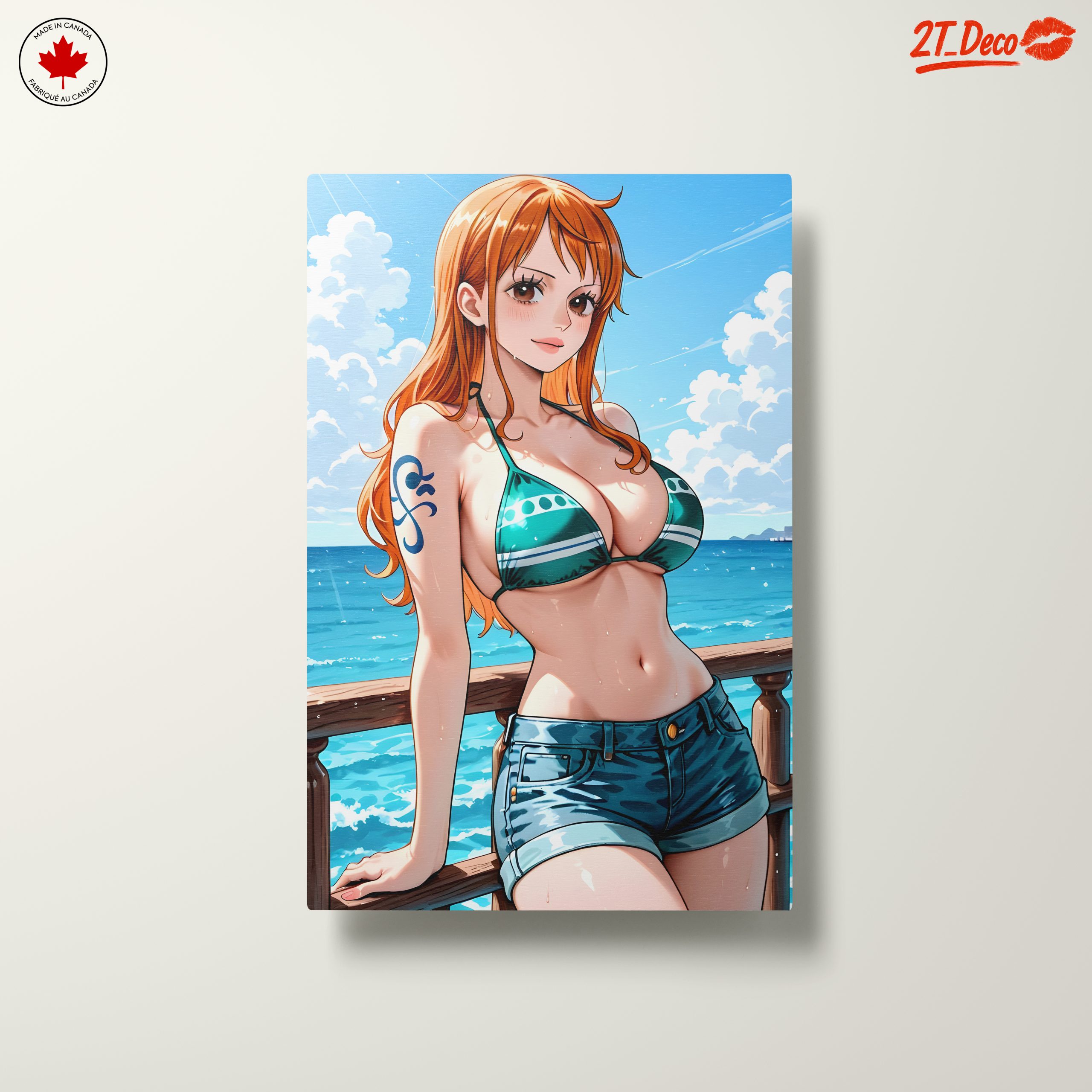 Nami from One Piece Enjoying a Summer Day - Image 10
