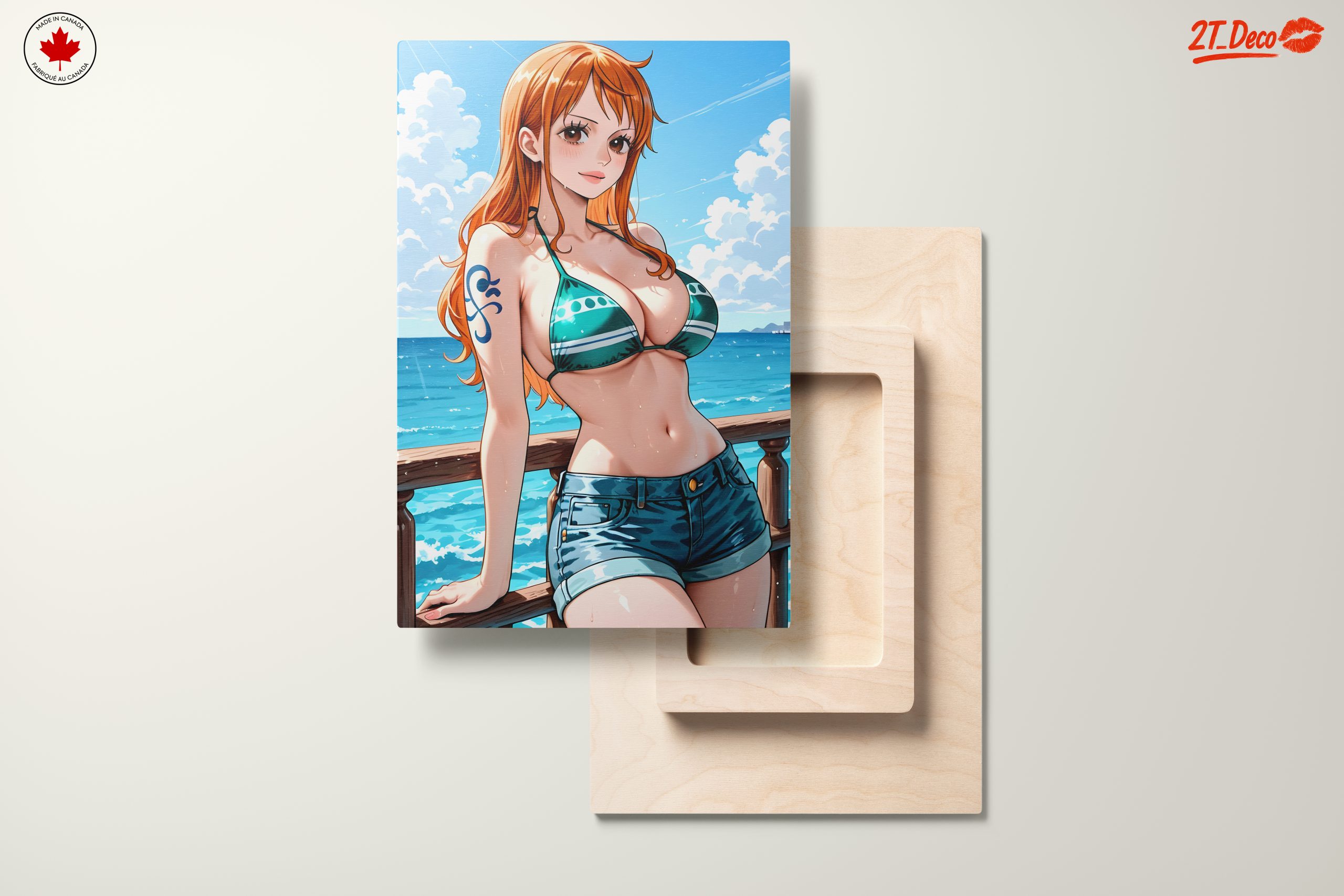 Nami from One Piece Enjoying a Summer Day - Image 11