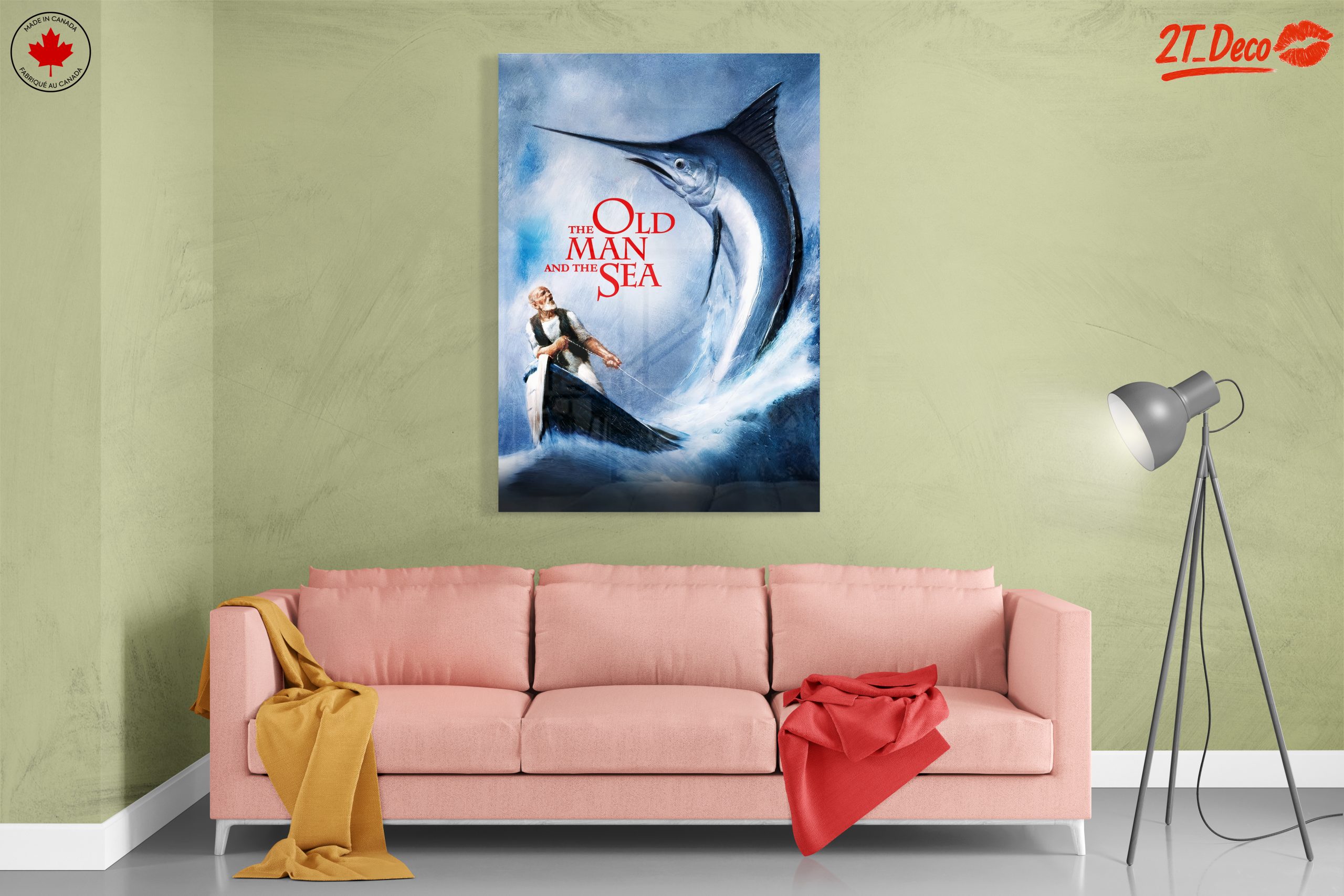 The Old Man and the Sea Artwork - Image 7