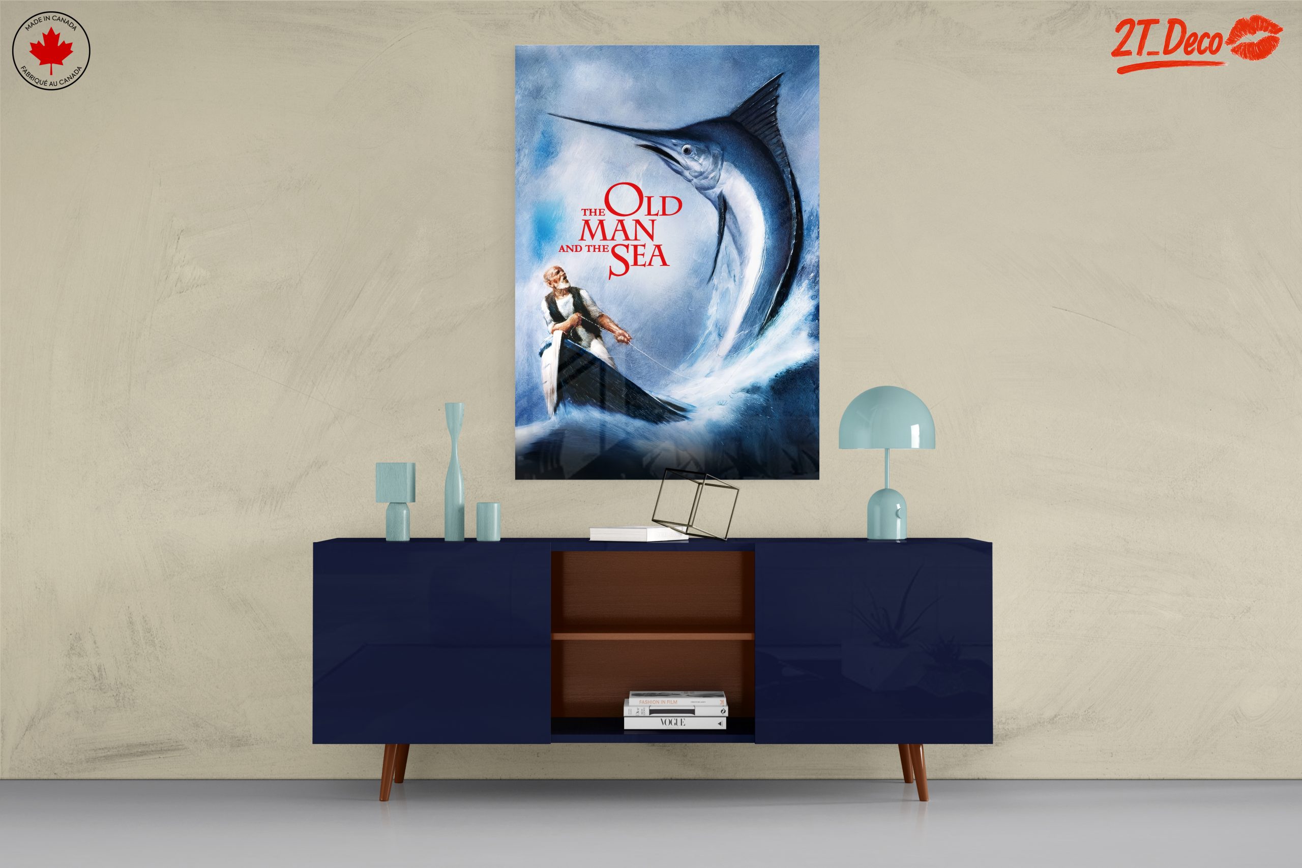 The Old Man and the Sea Artwork - Image 8