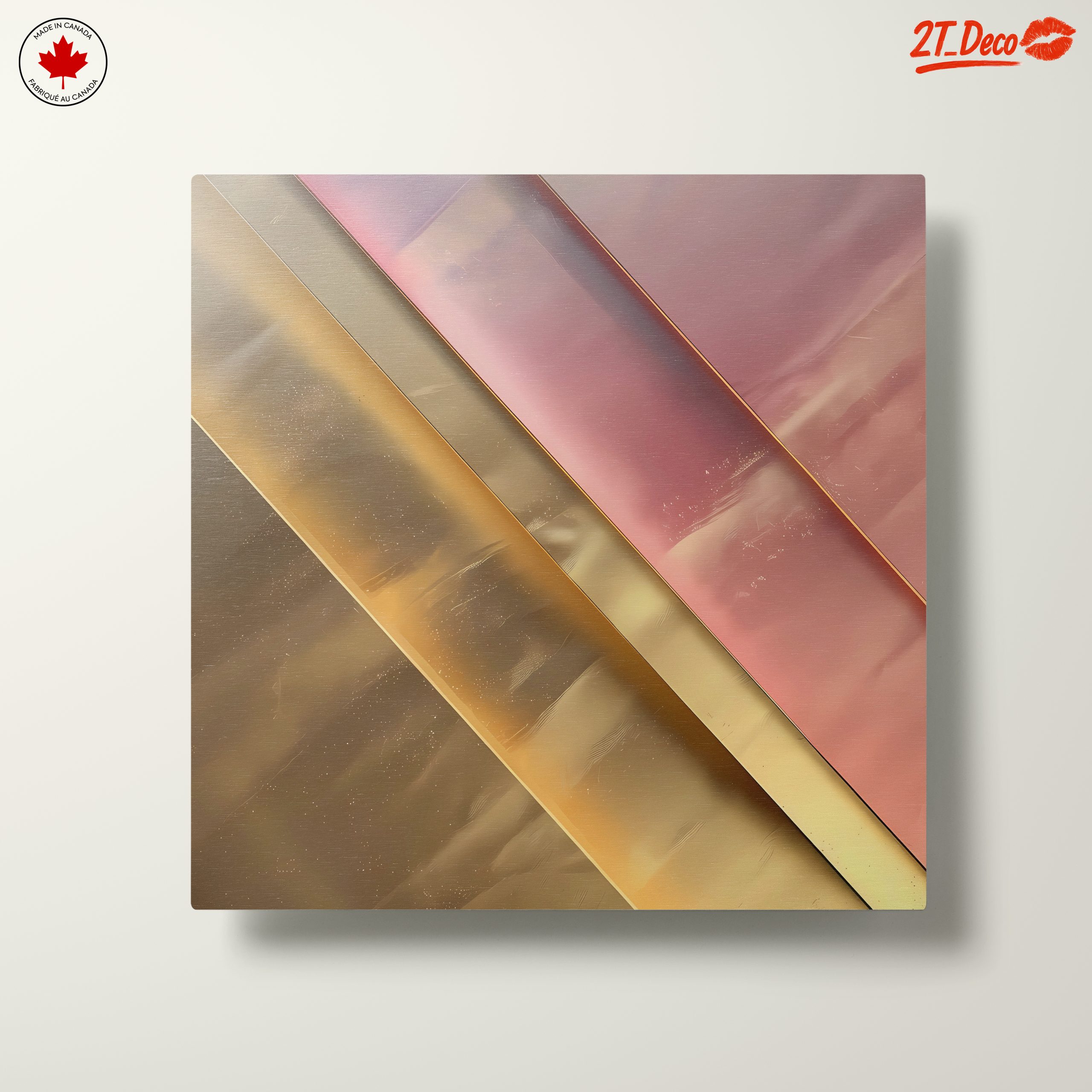 Modern Geometric Lines Abstract Art - Image 10
