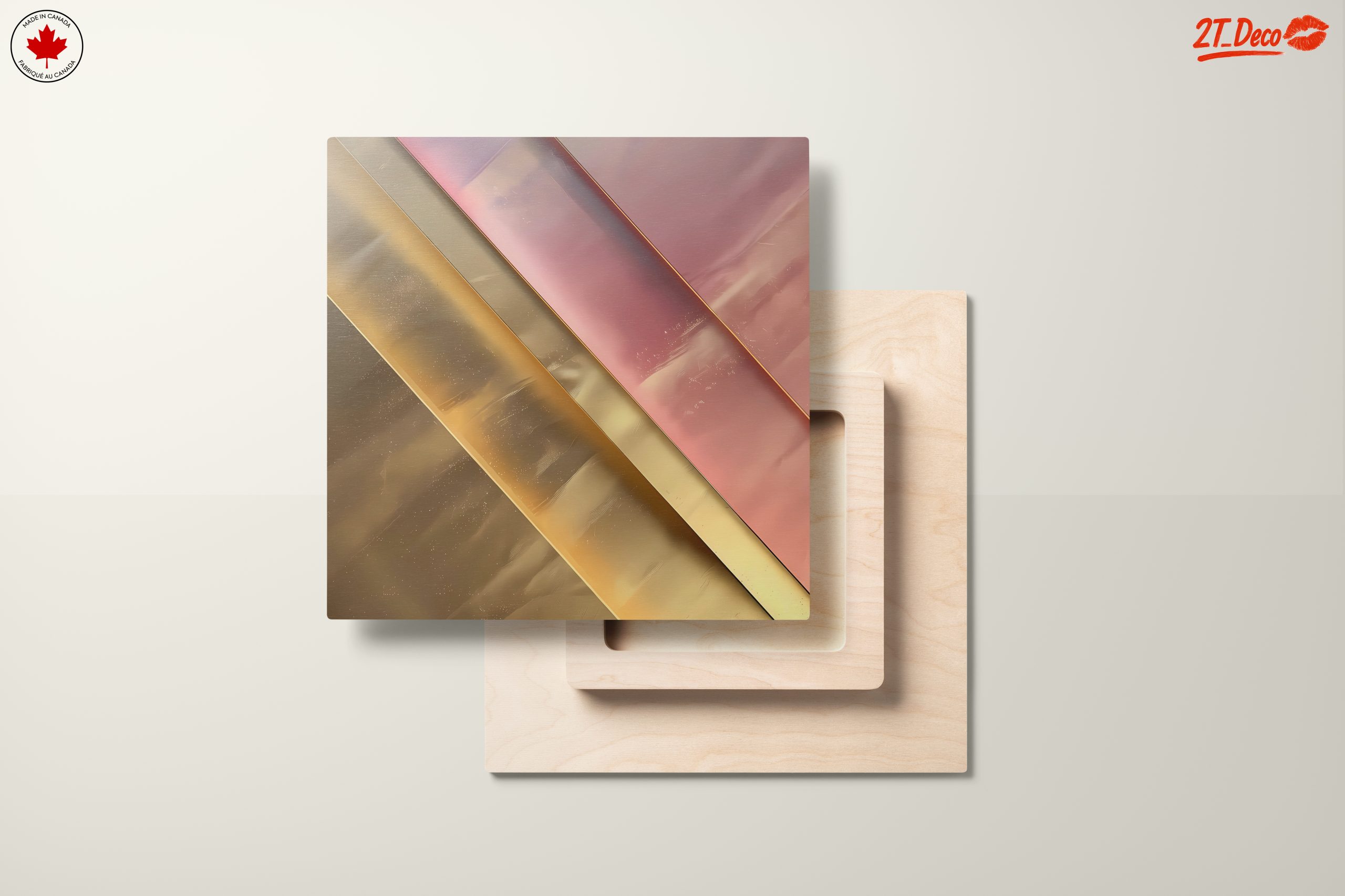 Modern Geometric Lines Abstract Art - Image 11