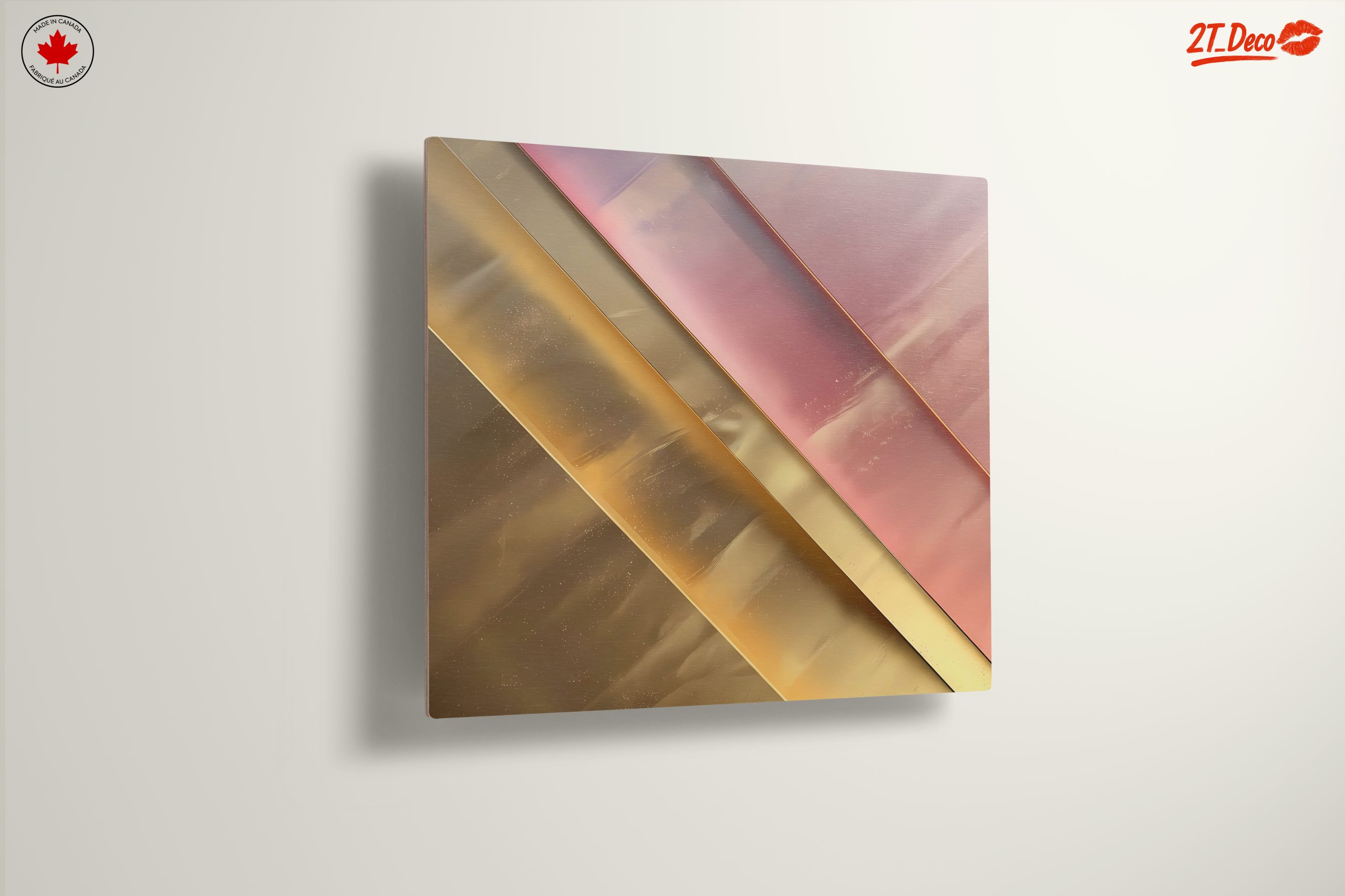Modern Geometric Lines Abstract Art - Image 13