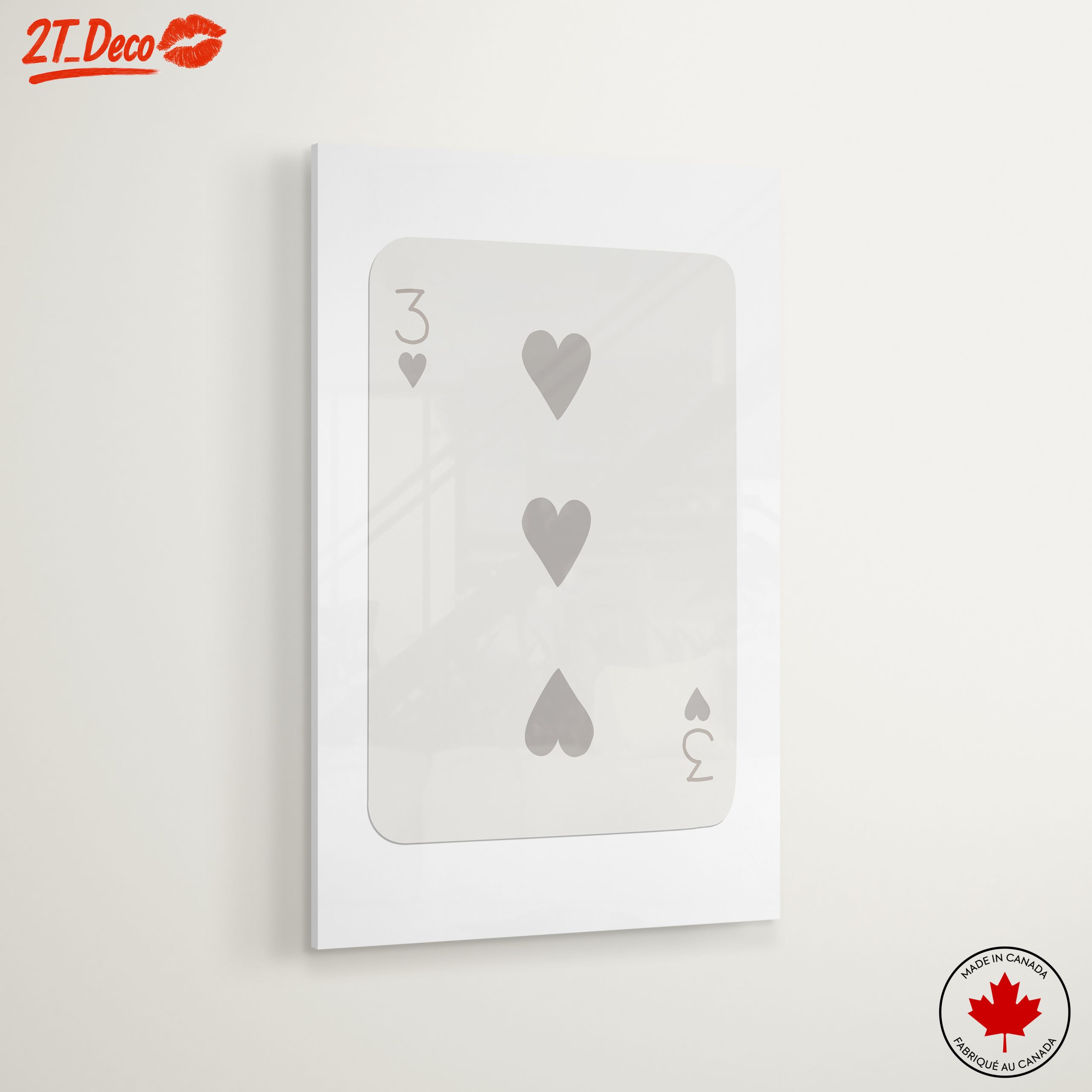 Elegant Playing Card Design with Hearts - Image 6