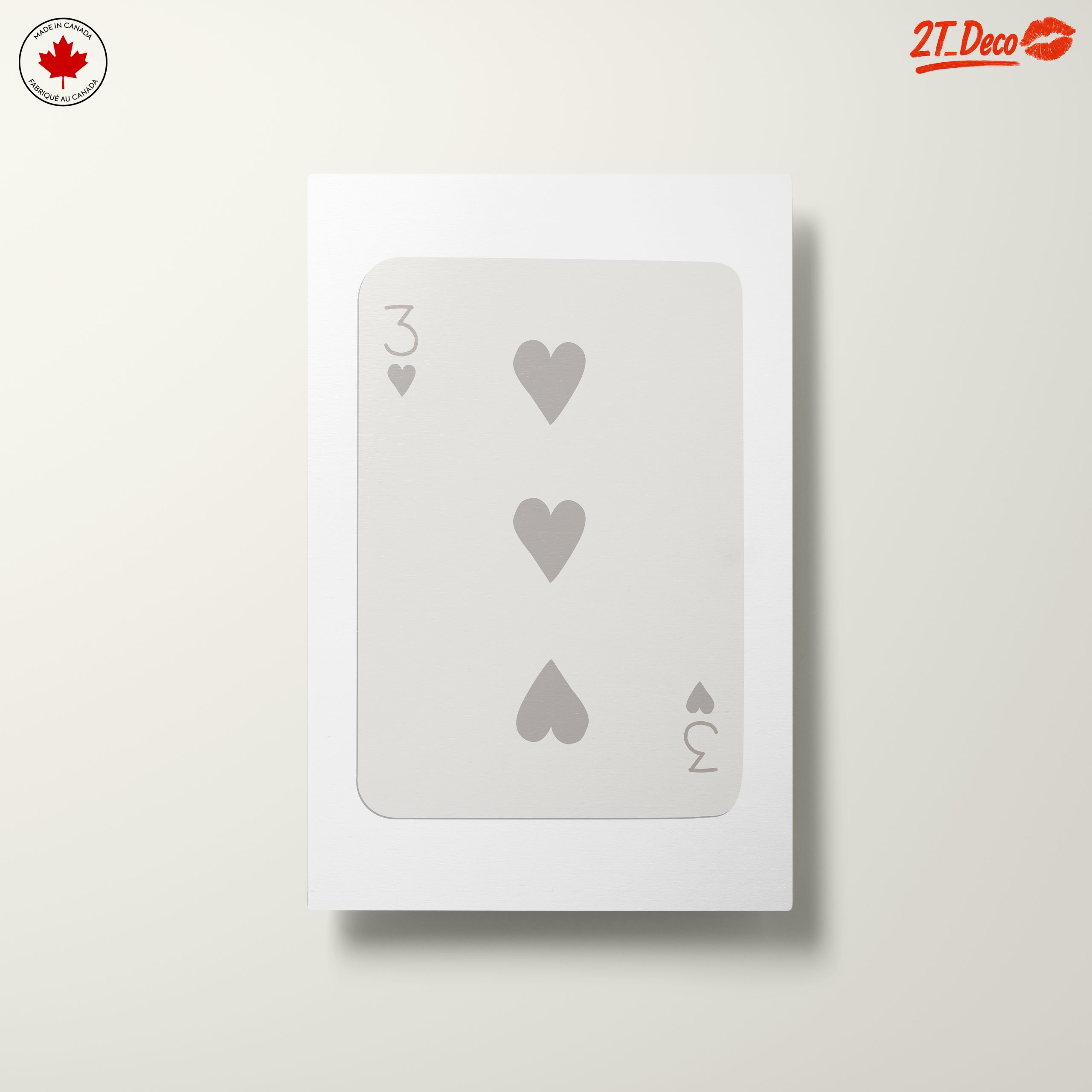 Elegant Playing Card Design with Hearts - Image 10