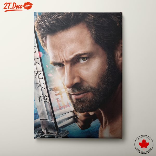 Wolverine Marvel Artwork Featuring Hugh Jackman