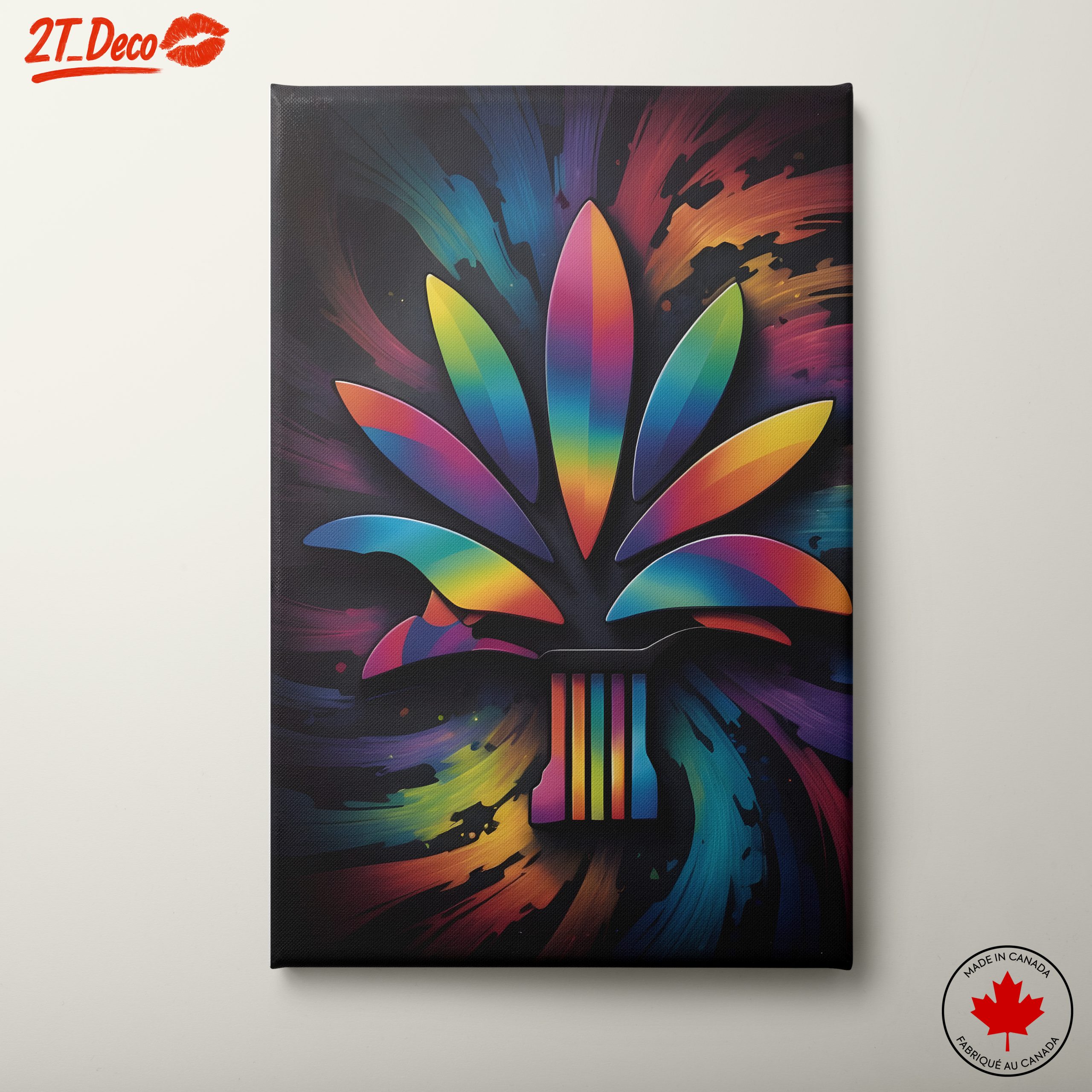 Vibrant Abstract Colorful Patterns Art
