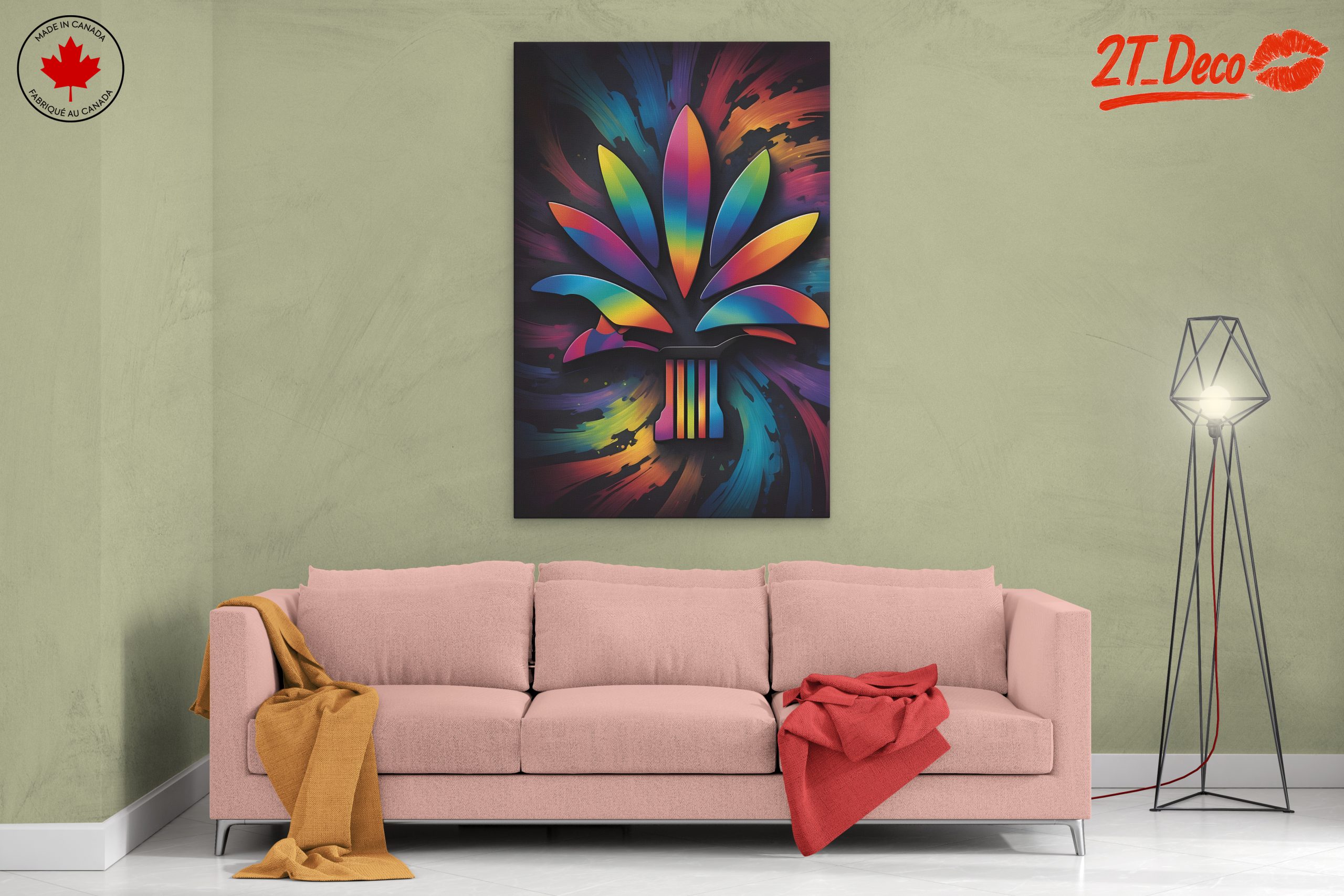 Vibrant Abstract Colorful Patterns Art - Image 2