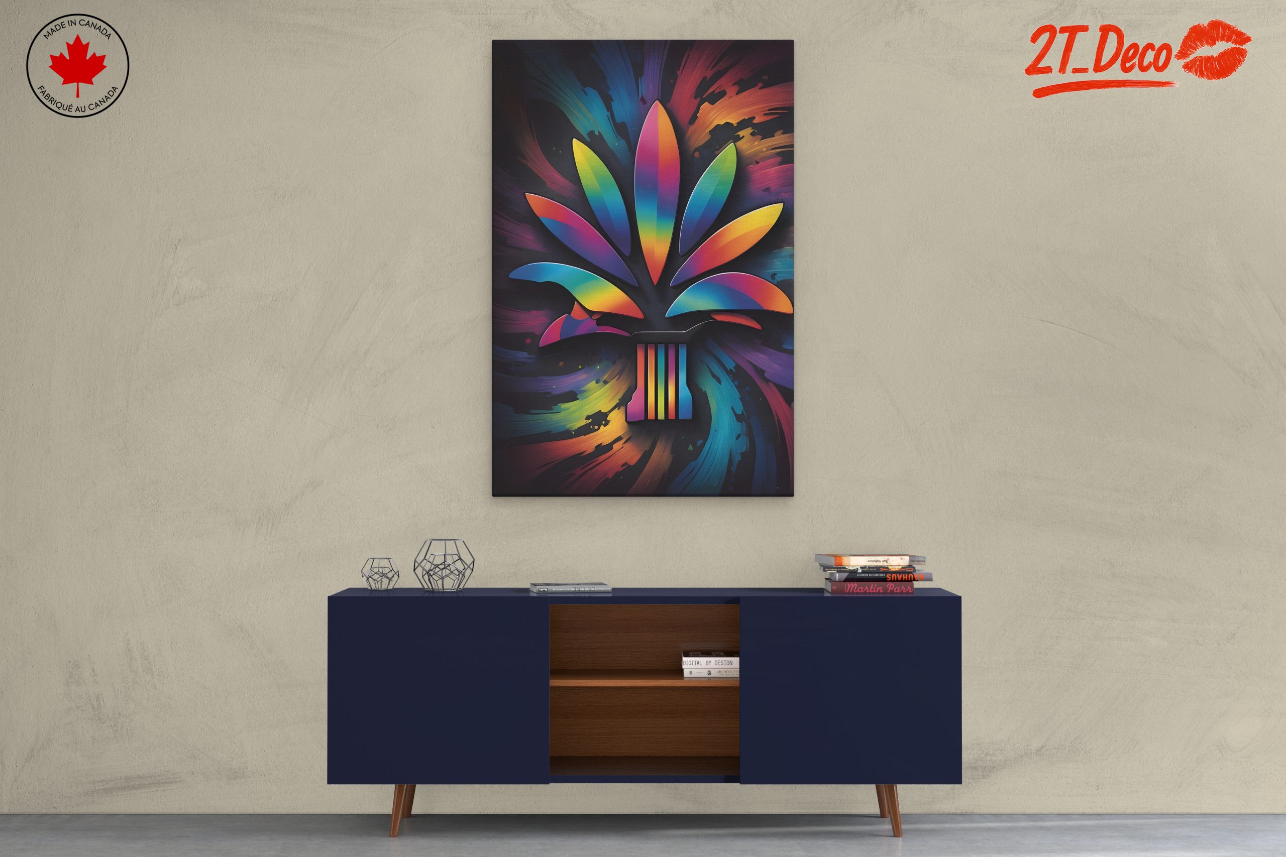 Vibrant Abstract Colorful Patterns Art - Image 3