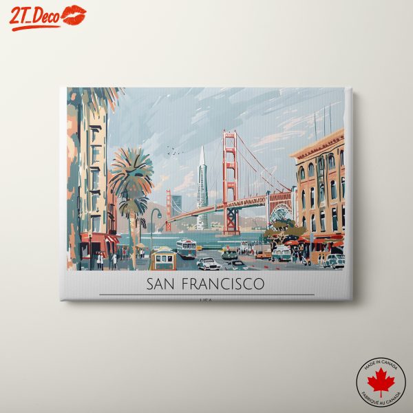 San Francisco Cityscape Art