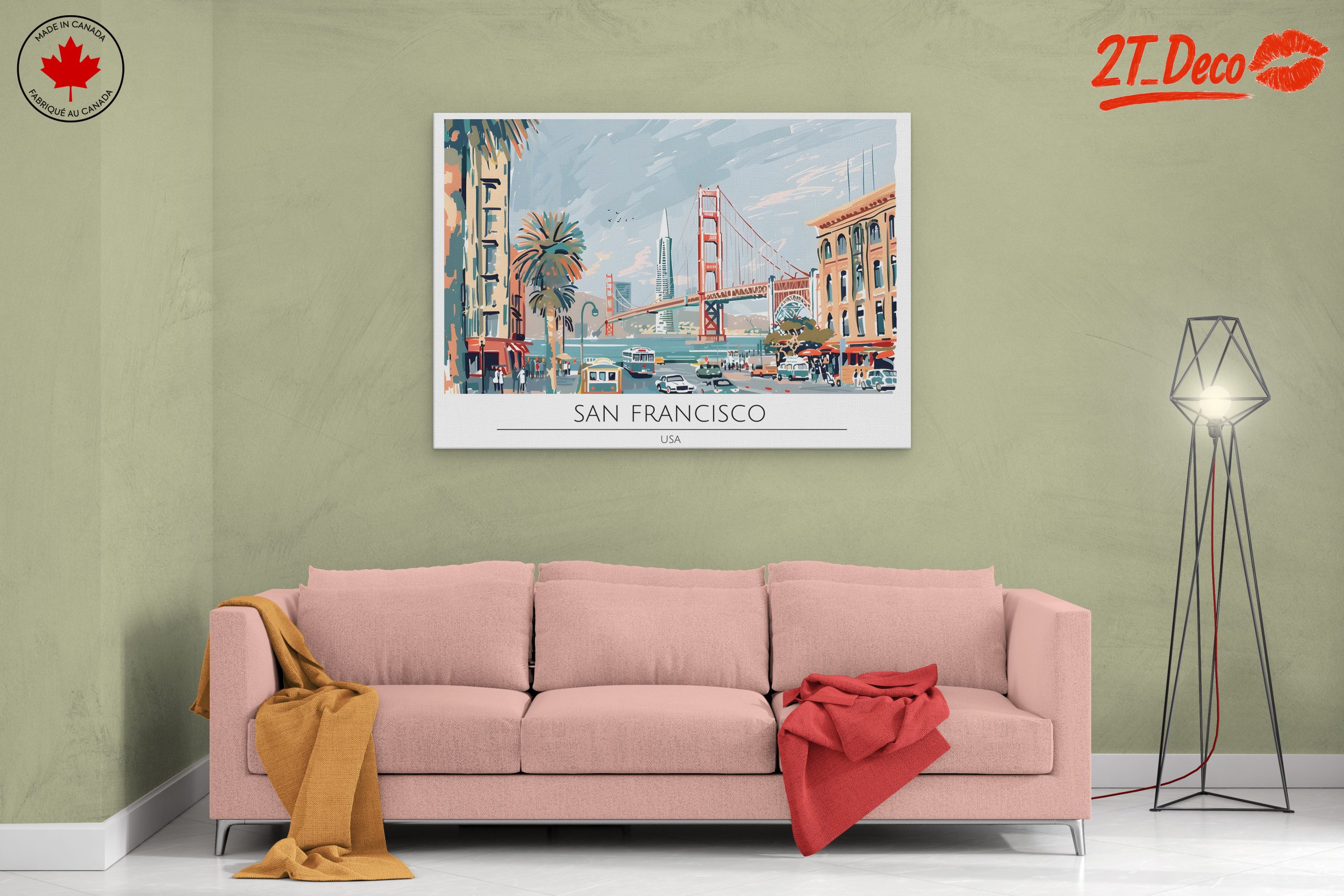 San Francisco Cityscape Art - Image 2