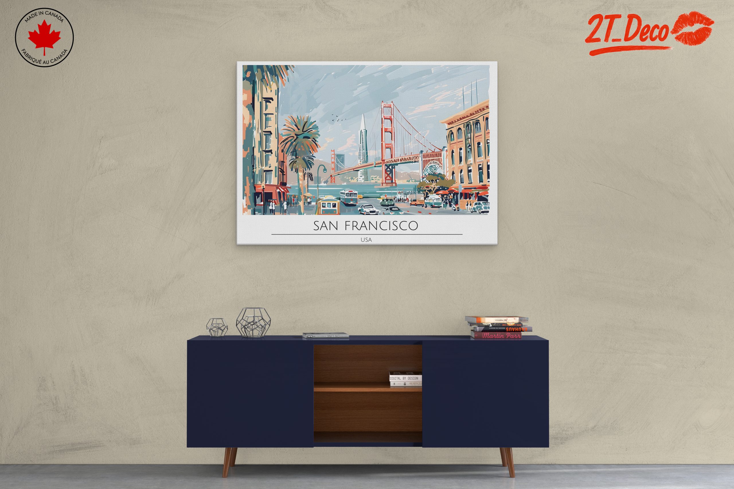 San Francisco Cityscape Art - Image 3
