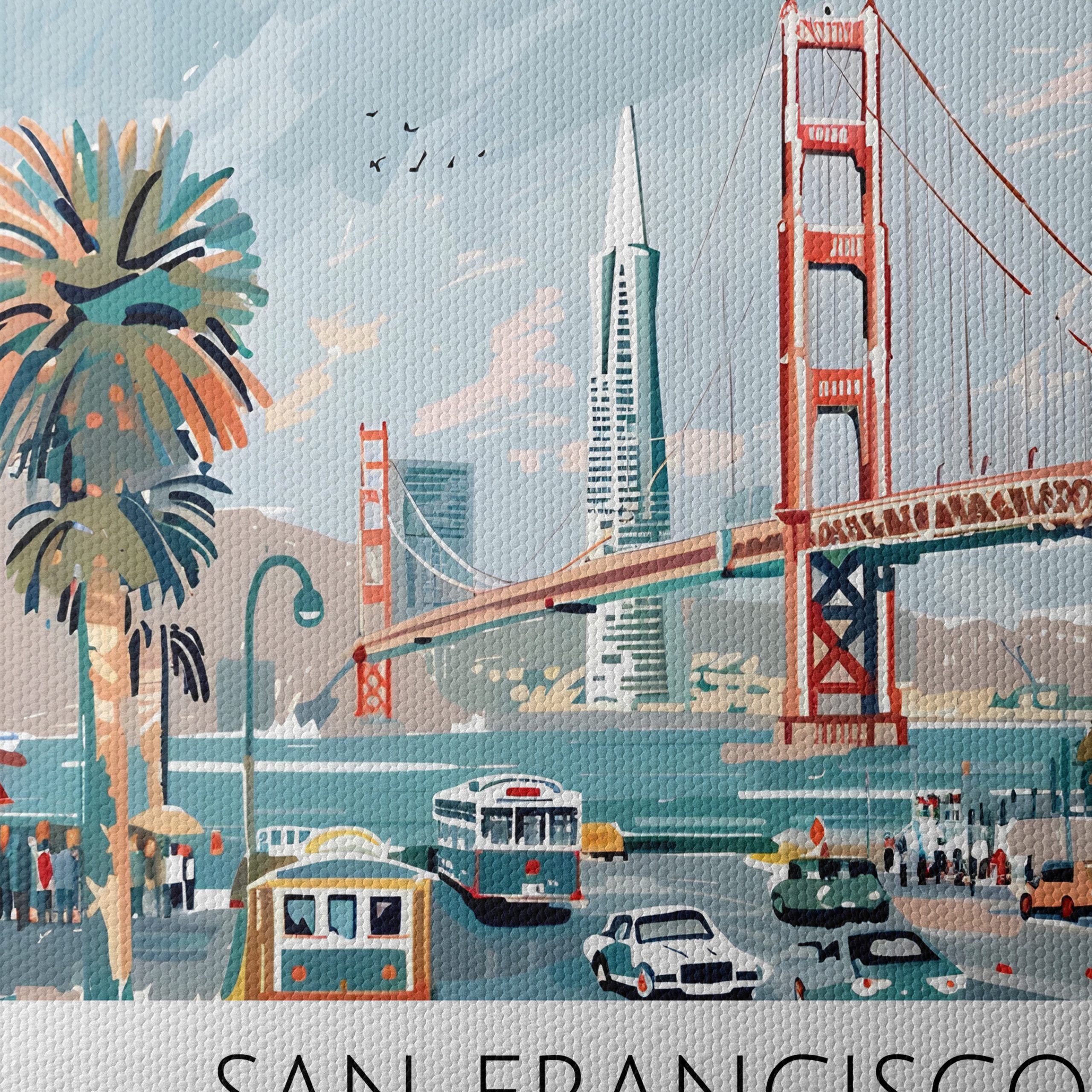San Francisco Cityscape Art - Image 4