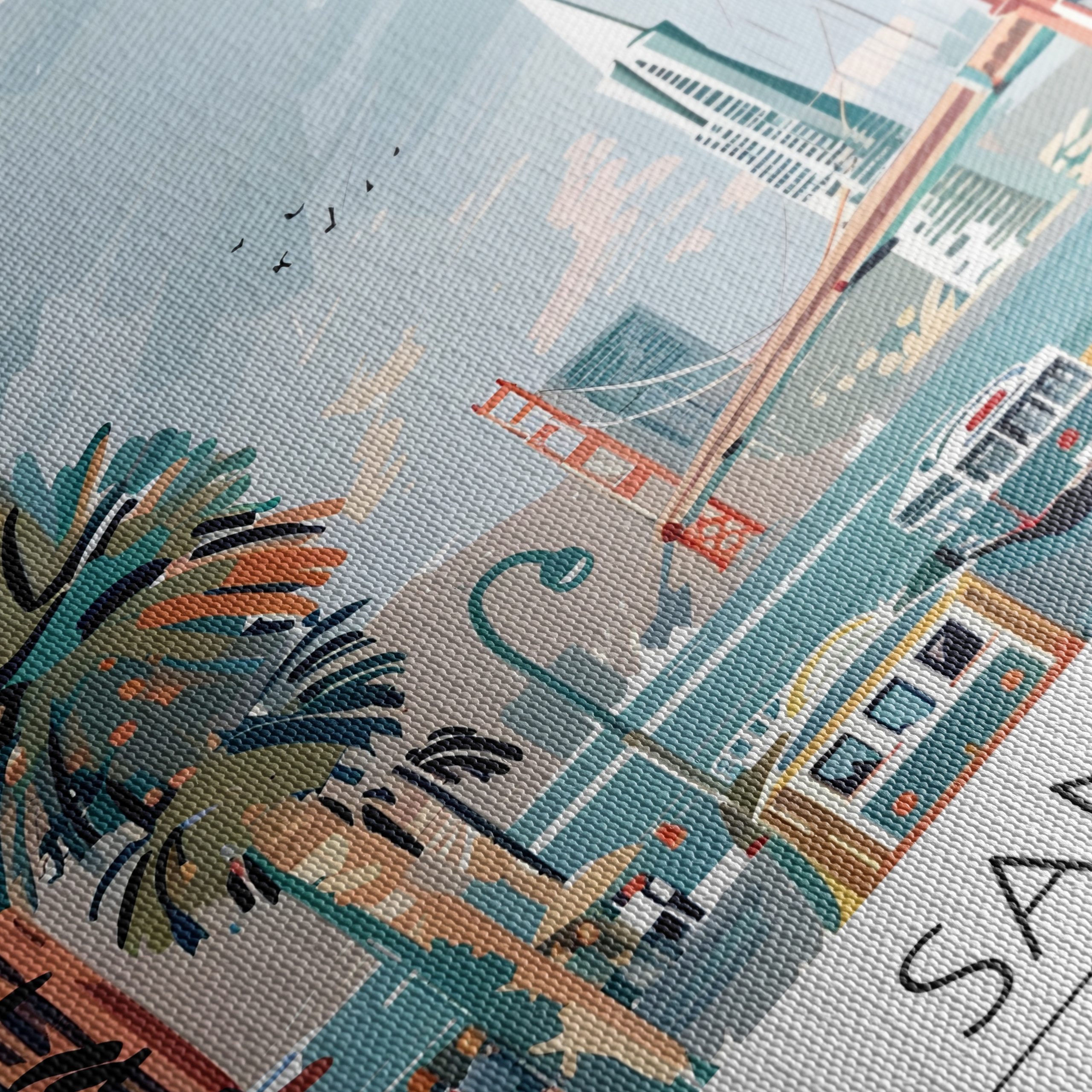 San Francisco Cityscape Art - Image 5
