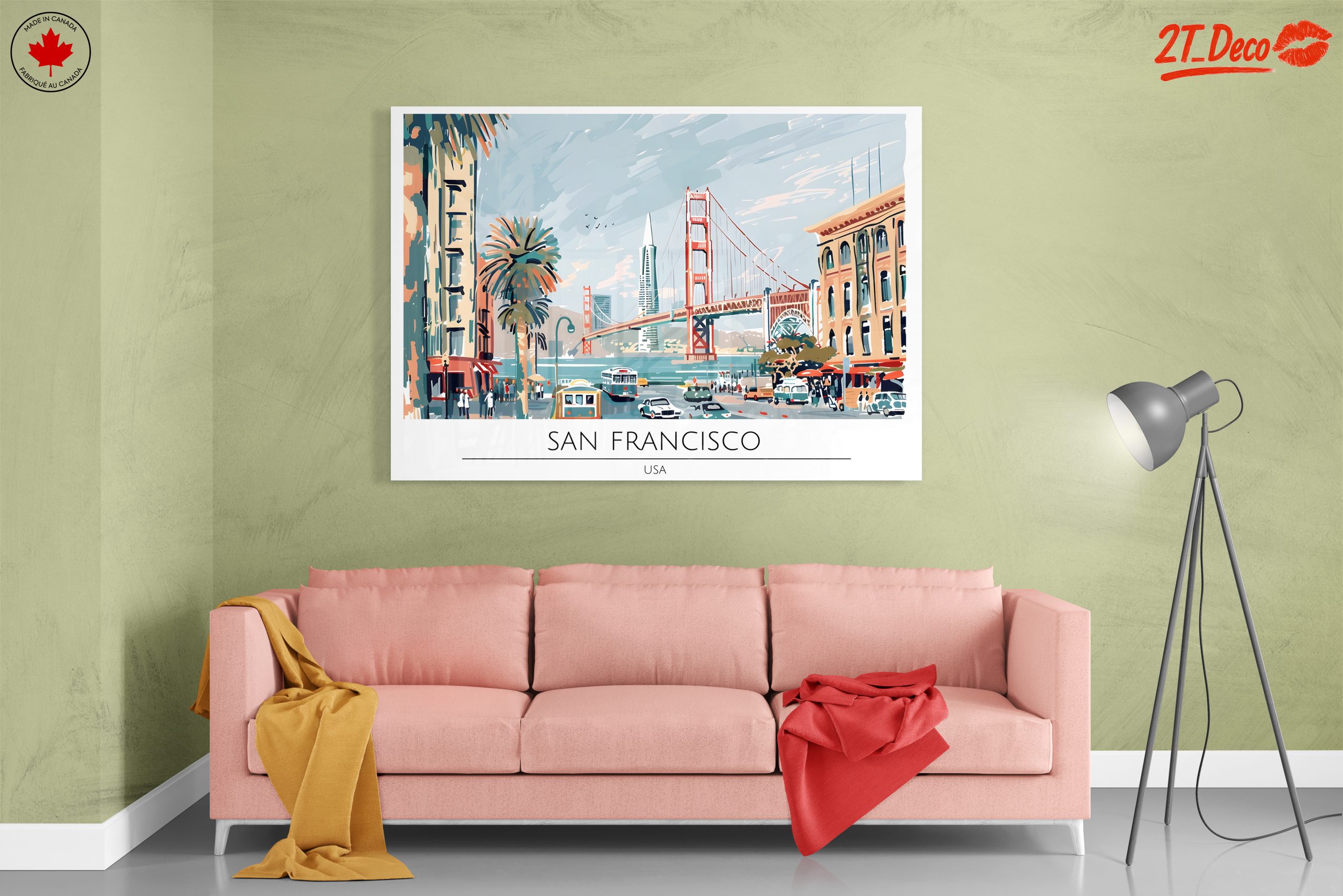 San Francisco Cityscape Art - Image 7