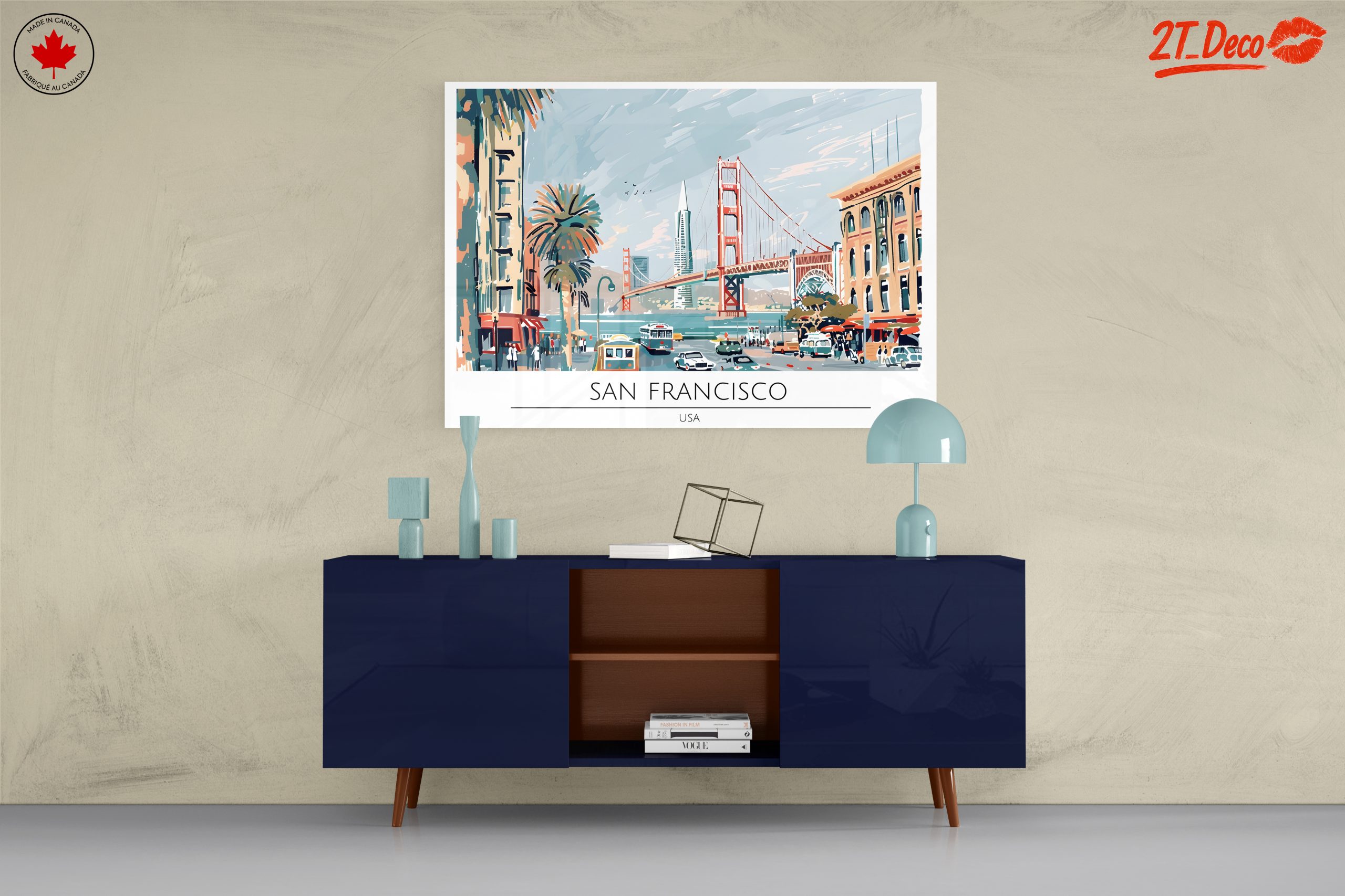 San Francisco Cityscape Art - Image 8
