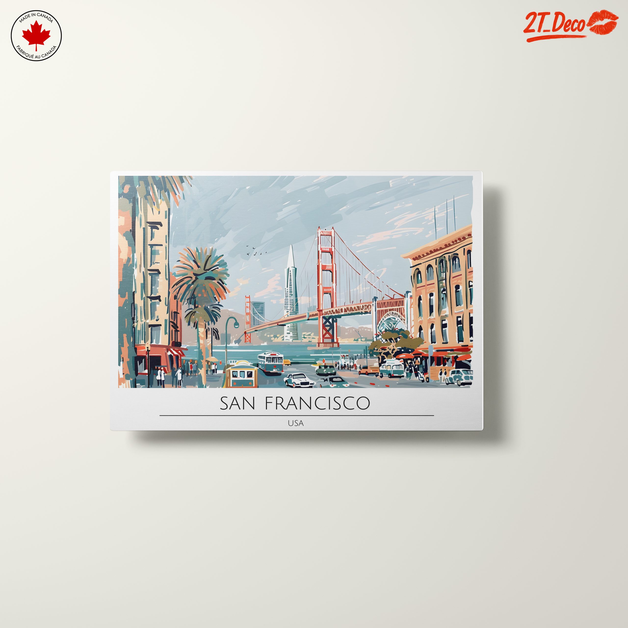 San Francisco Cityscape Art - Image 10