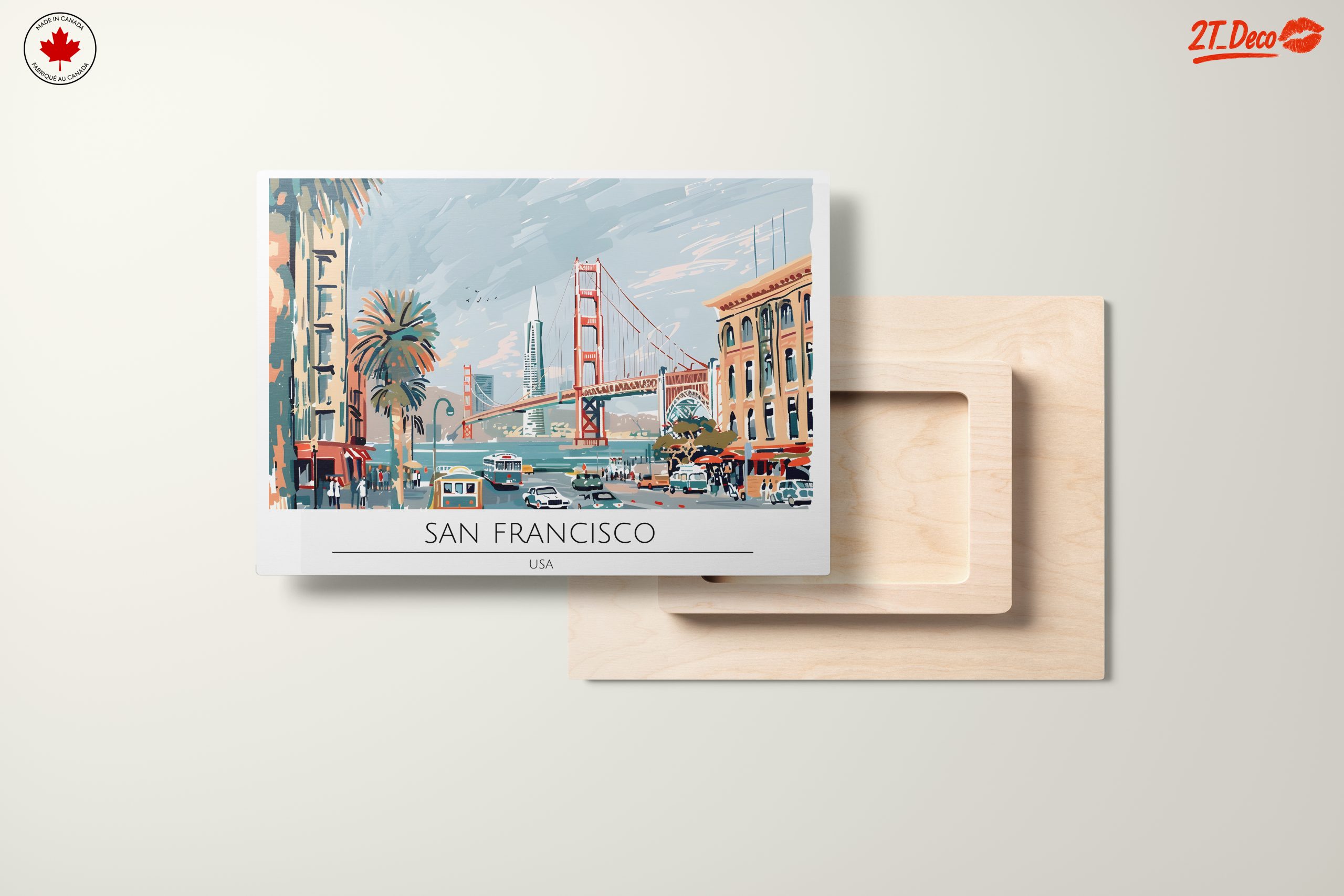 San Francisco Cityscape Art - Image 11