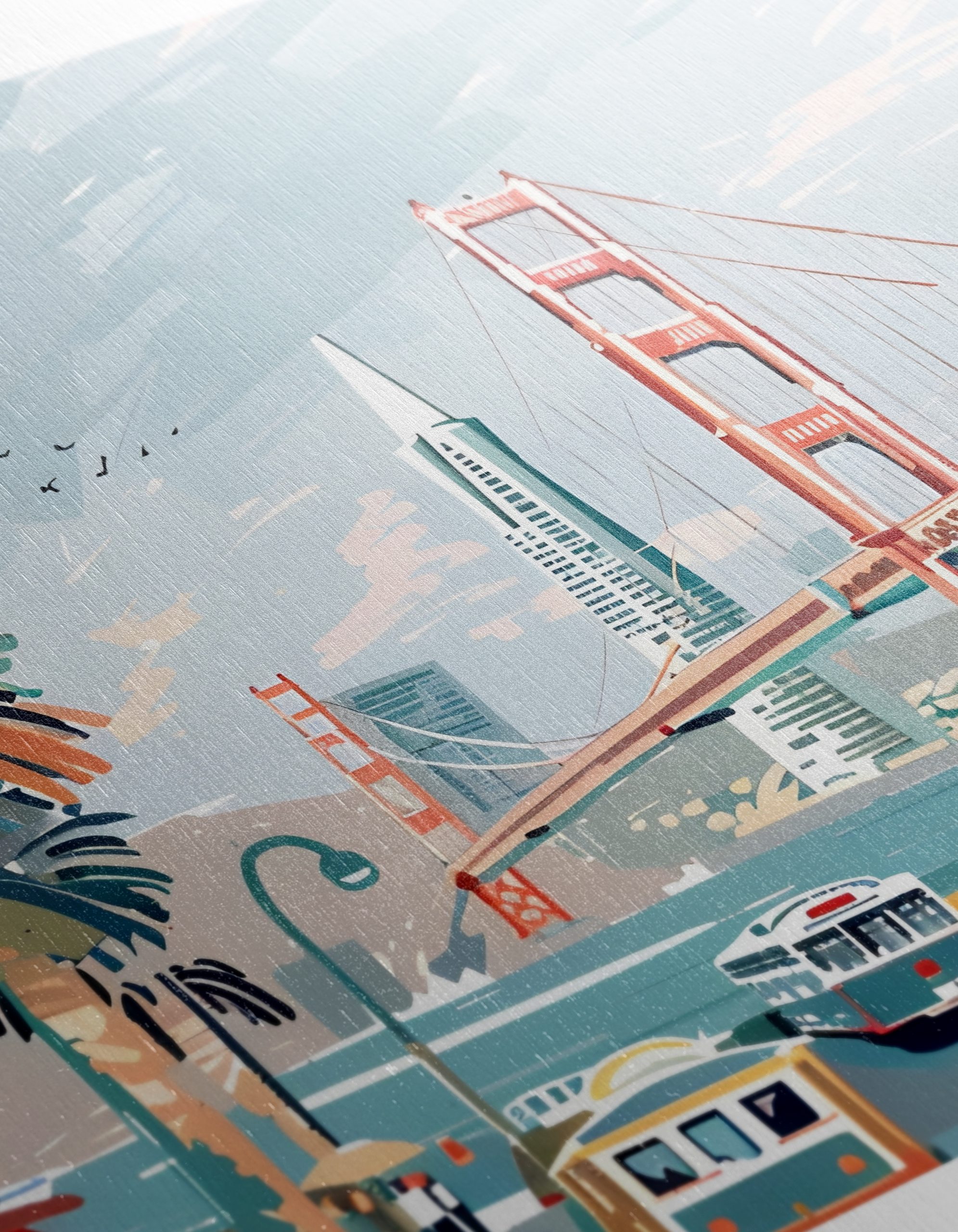 San Francisco Cityscape Art - Image 12