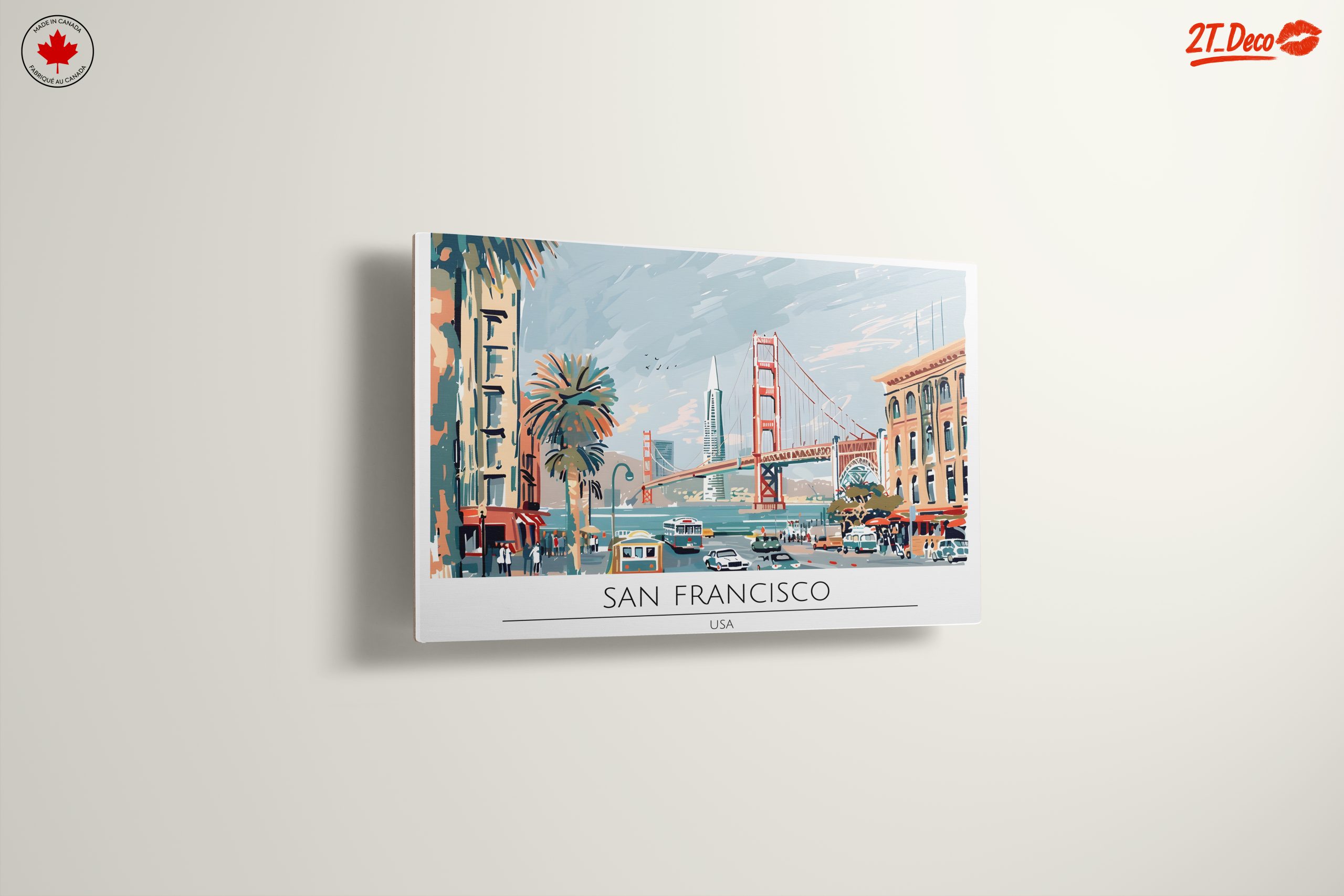 San Francisco Cityscape Art - Image 13