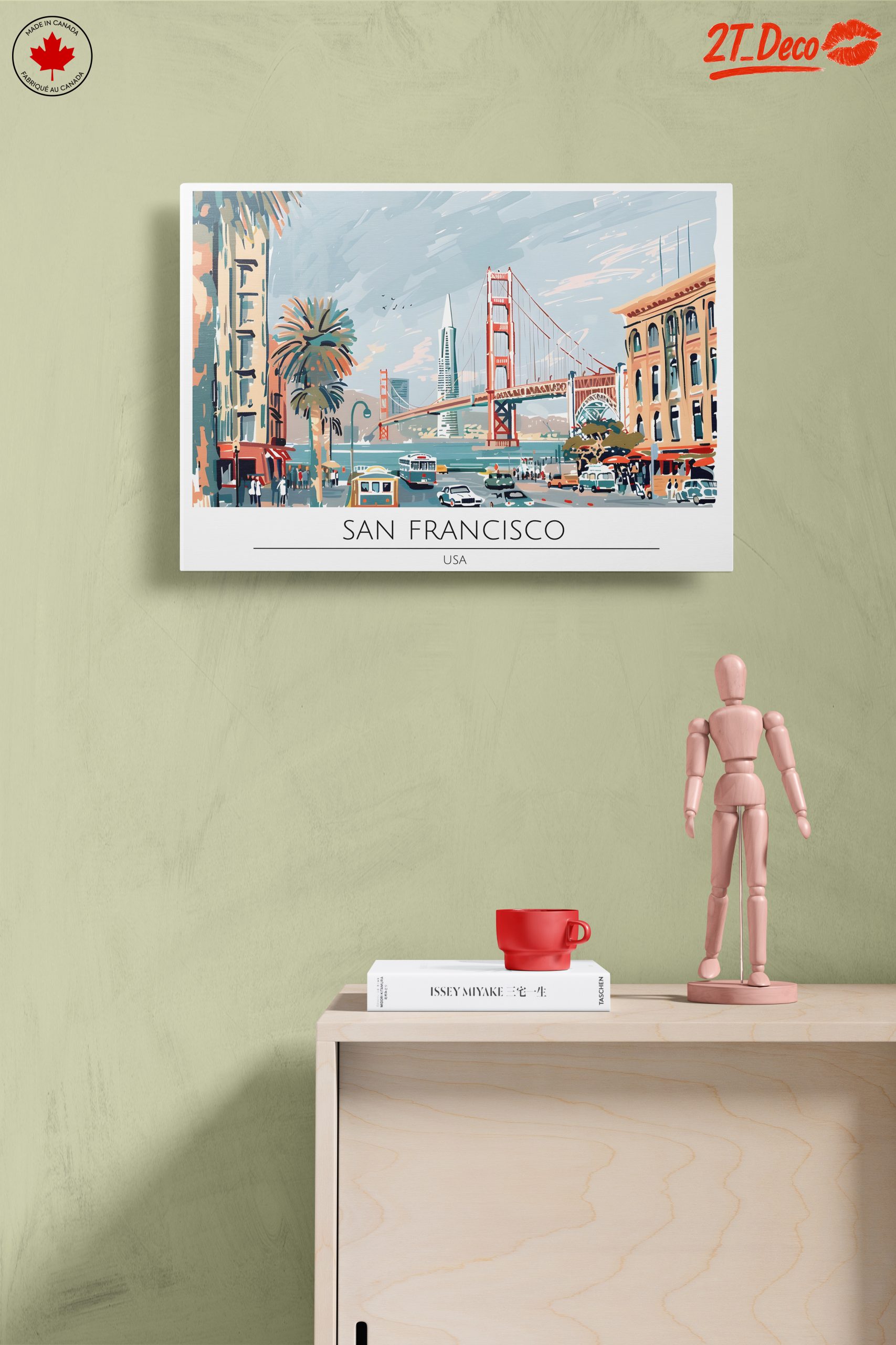 San Francisco Cityscape Art - Image 14