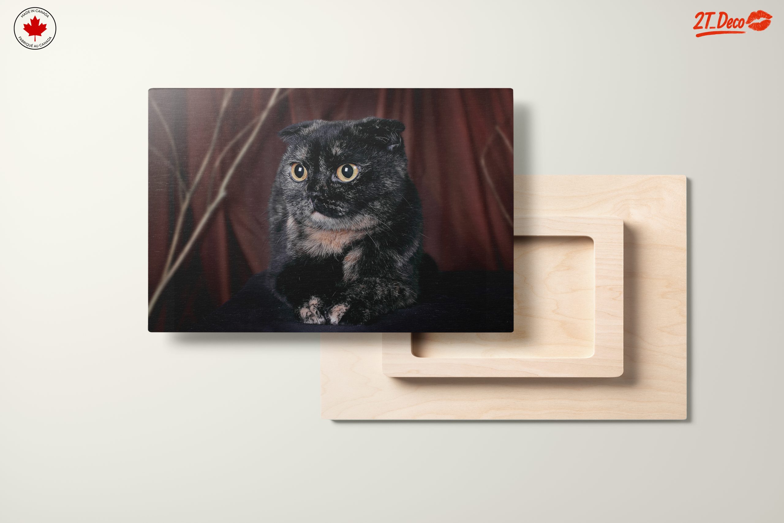 Beautiful Cat Portrait Wall Art - Image 11