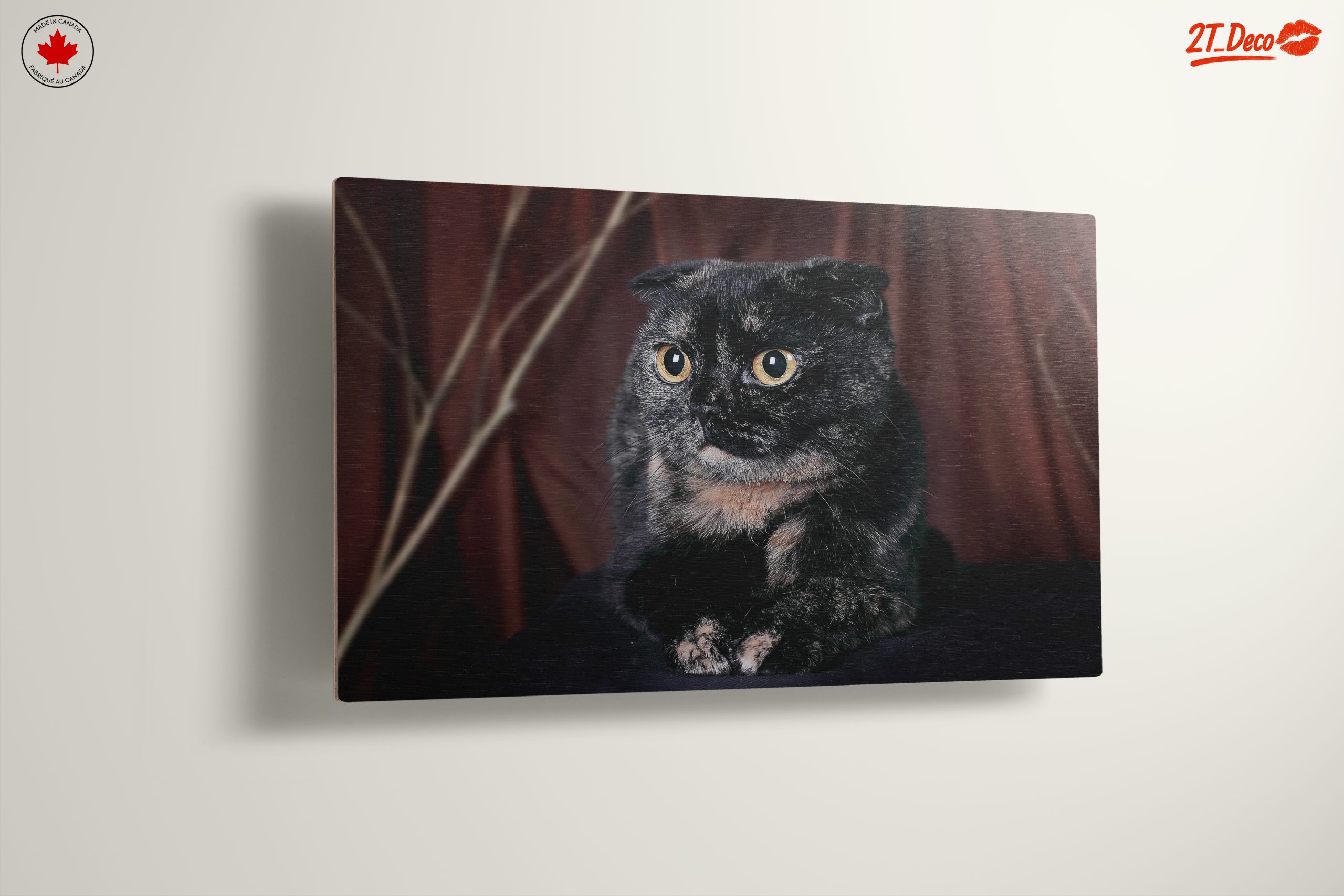 Beautiful Cat Portrait Wall Art - Image 13