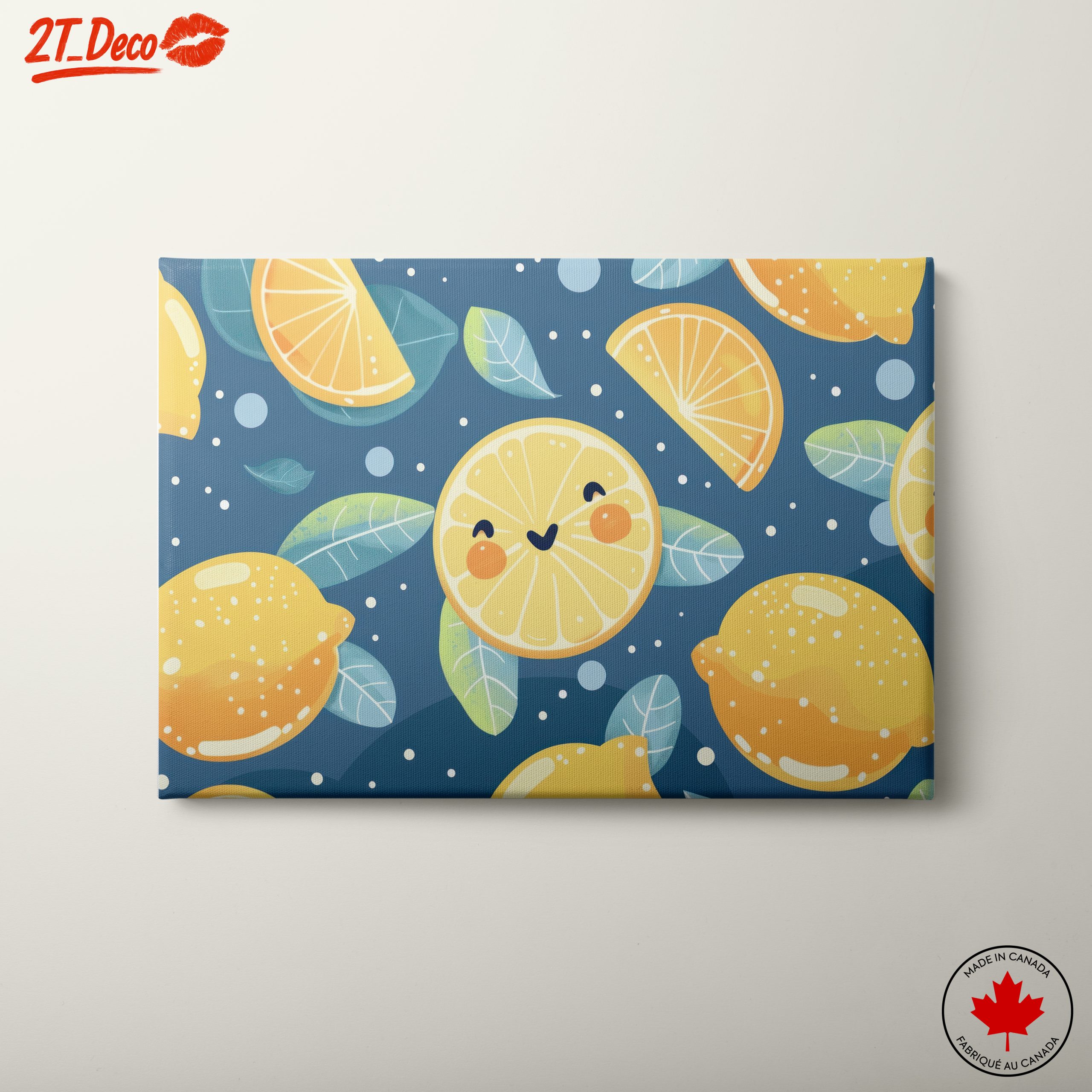 Playful Cute Lemon Illustrations