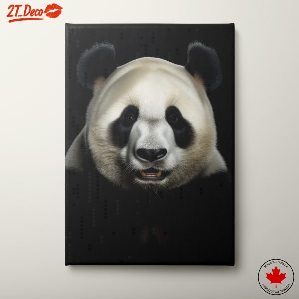Realistic Panda Wall Art