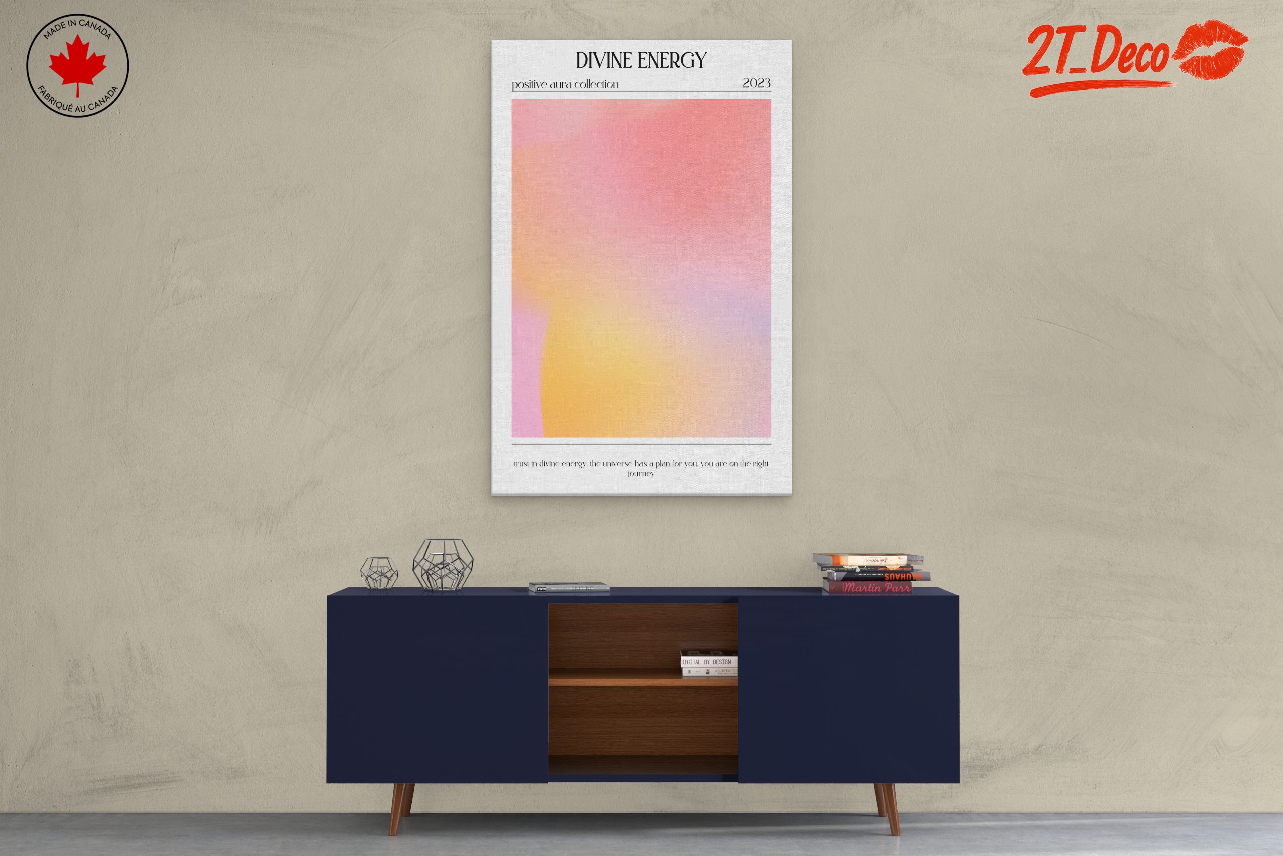 Divine Energy Abstract Aura Art 2 - Image 3