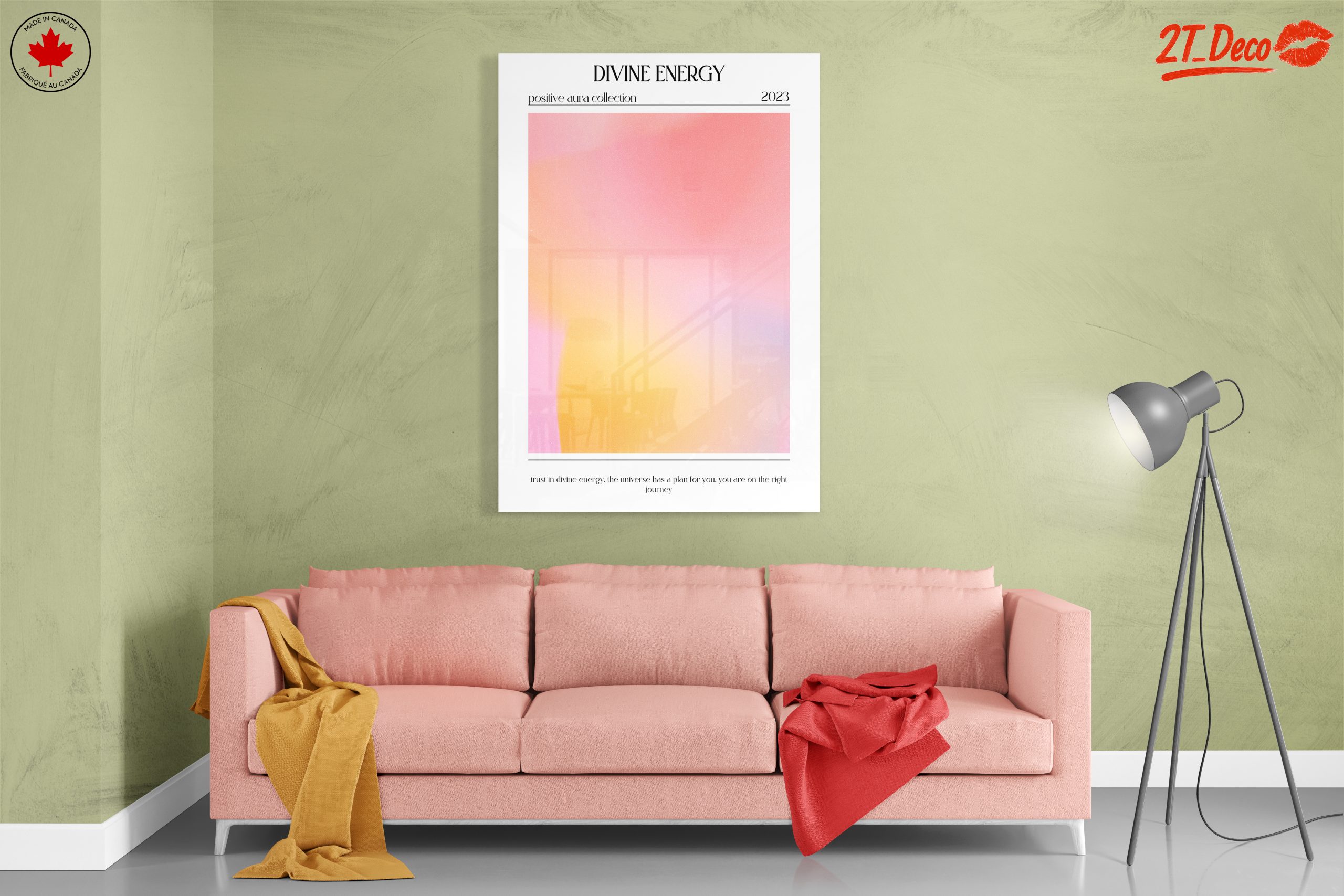 Divine Energy Abstract Aura Art 2 - Image 7