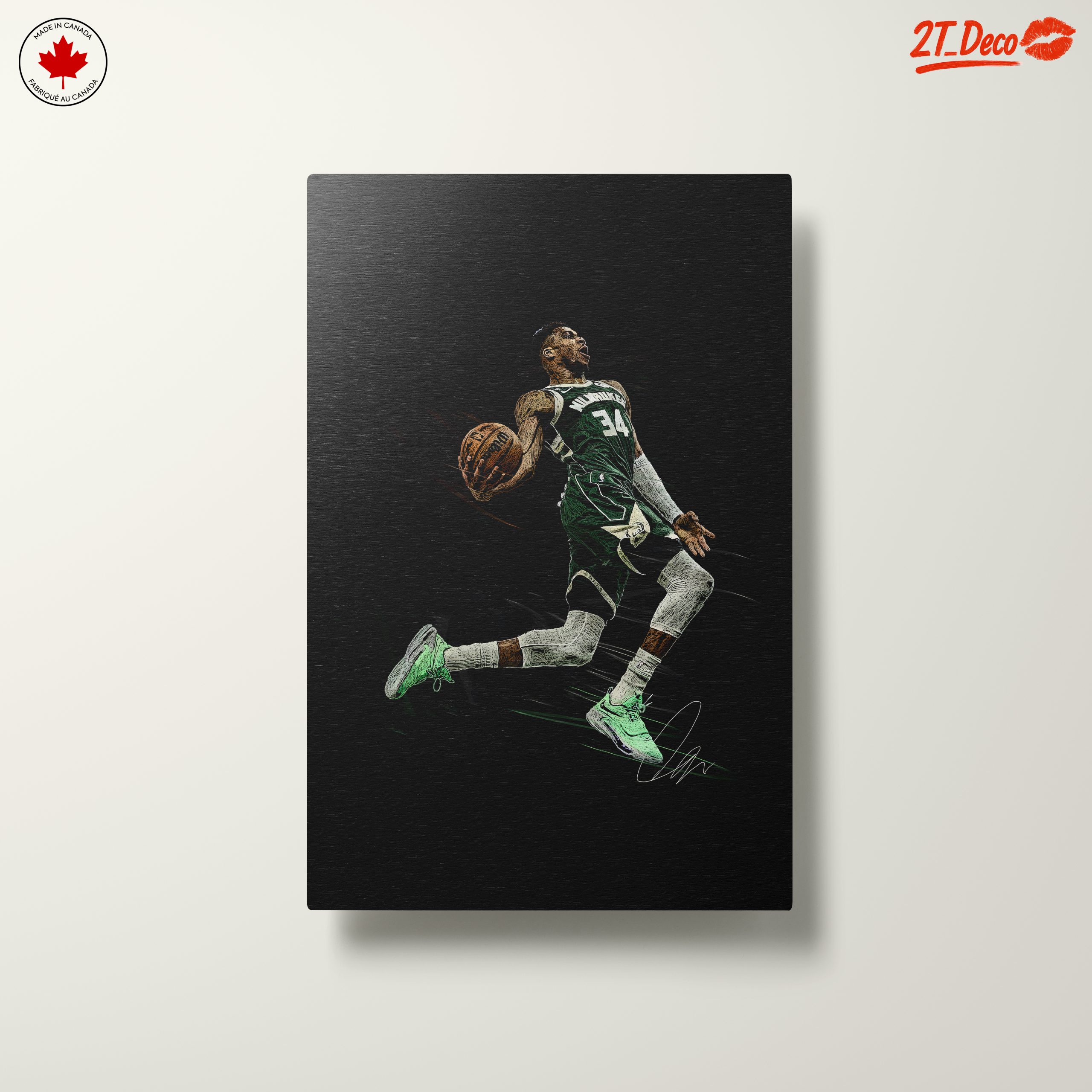 Athletic Sports Action Wall Art - Image 10