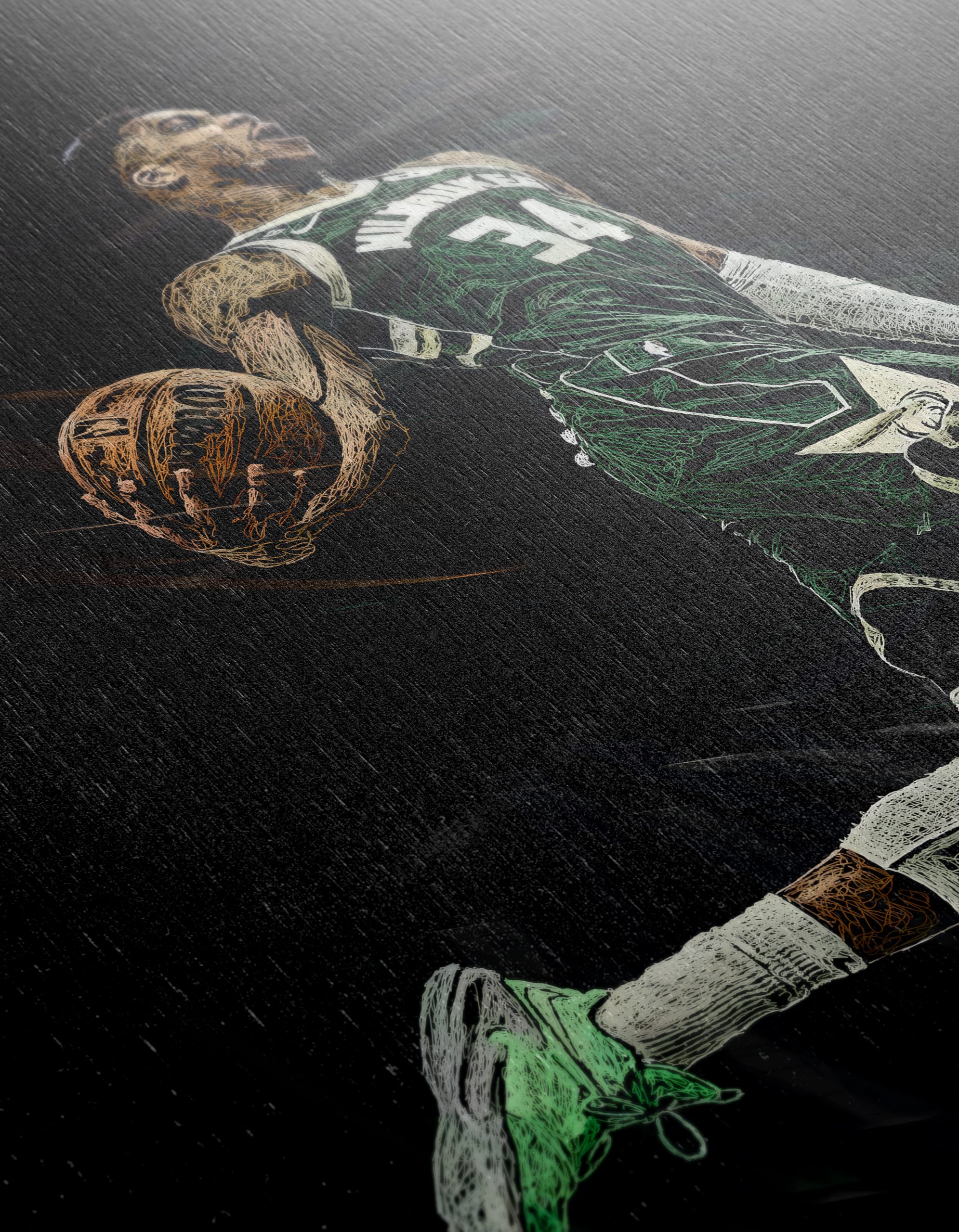 Athletic Sports Action Wall Art - Image 12