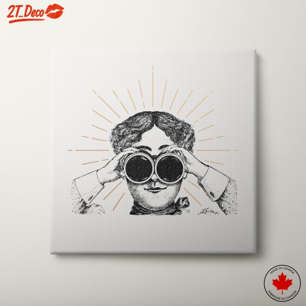 Exploring New Horizons Vintage Illustration