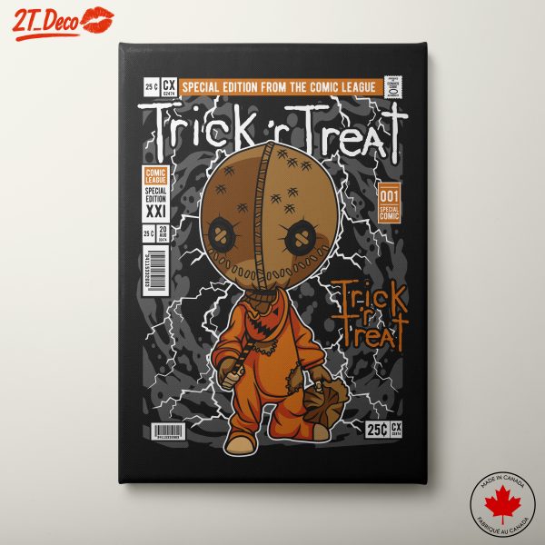 Trick or Treat Cute Character Art