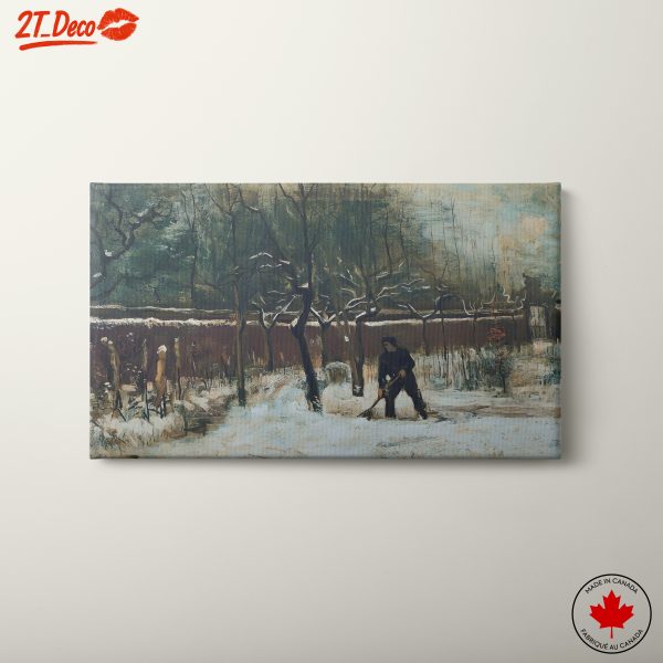 Winter Landscape Featuring Snowy Scenery
