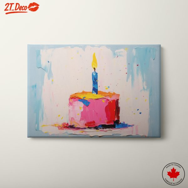 Colorful Abstract Cake Art 2