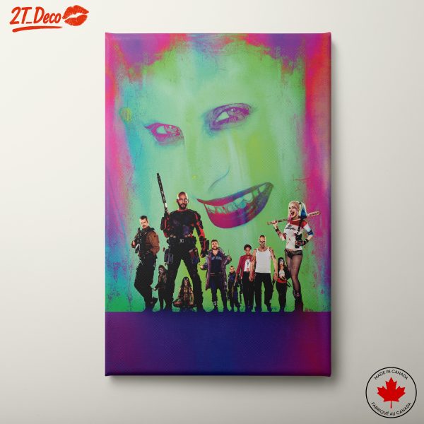 Sudden Chaos of Suicide Squad Characters