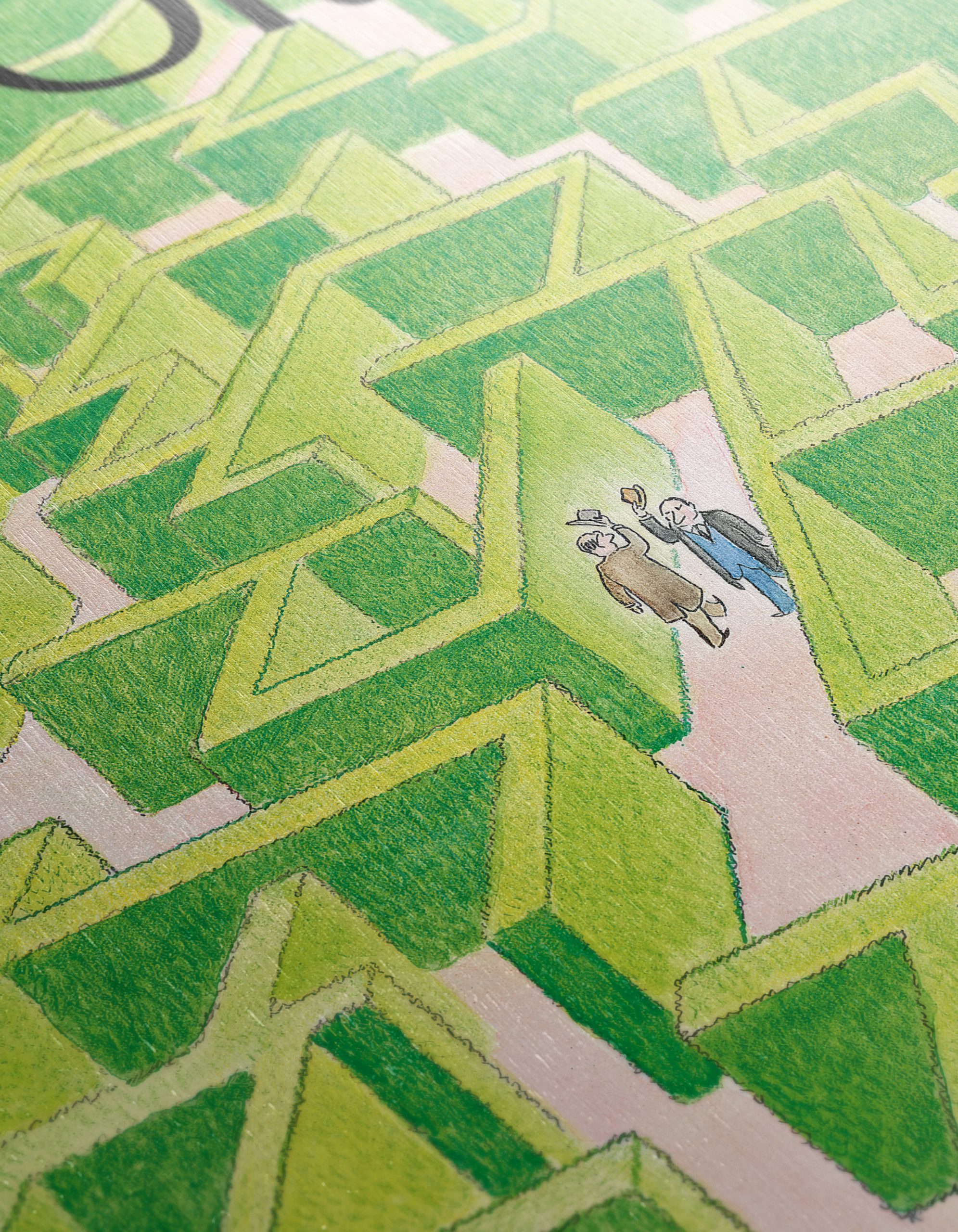 The New Yorker Magazine Illustration of a Maze - Image 12